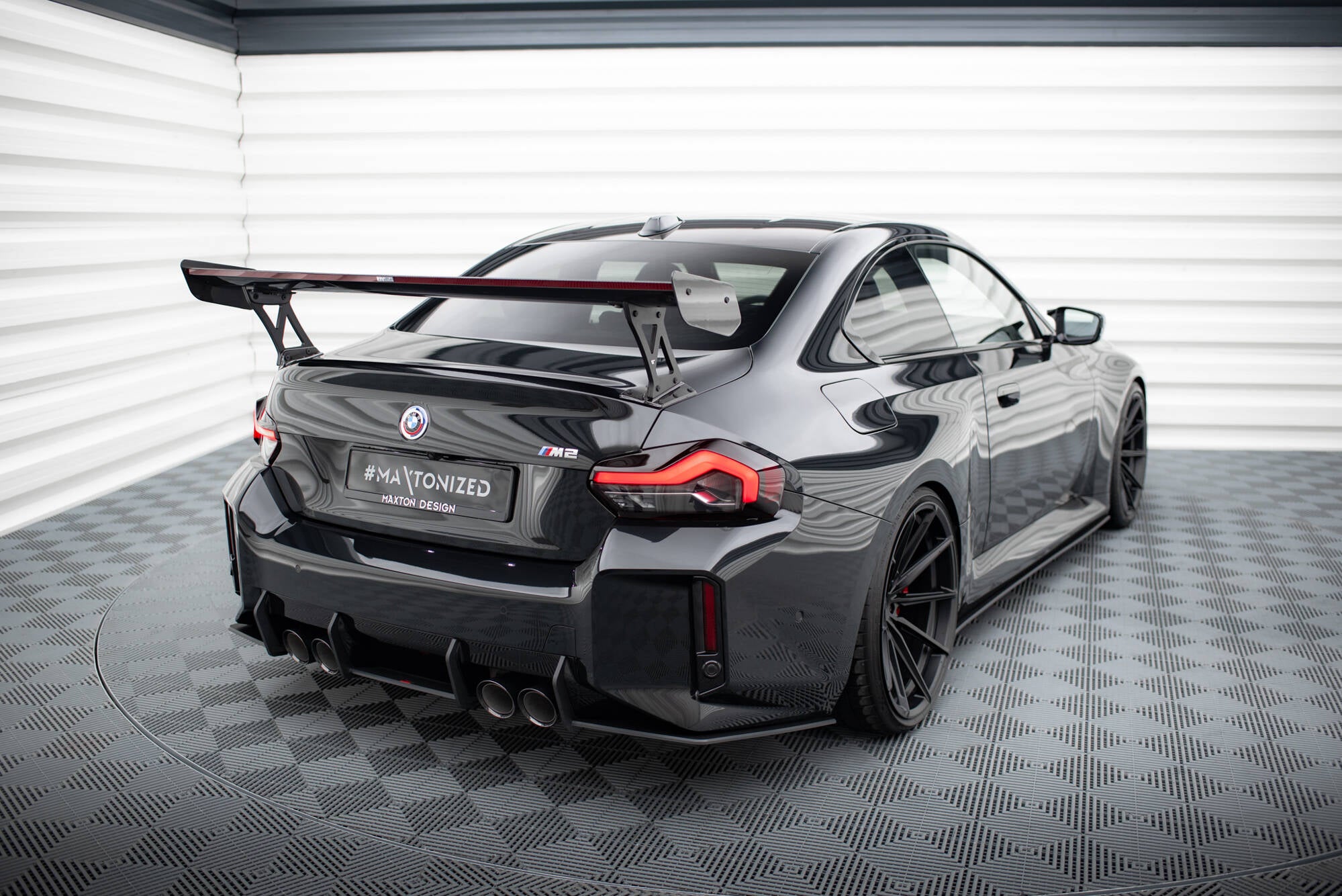 Street Pro Flaps Heckansatz V1 Diffusor für BMW M2 G87