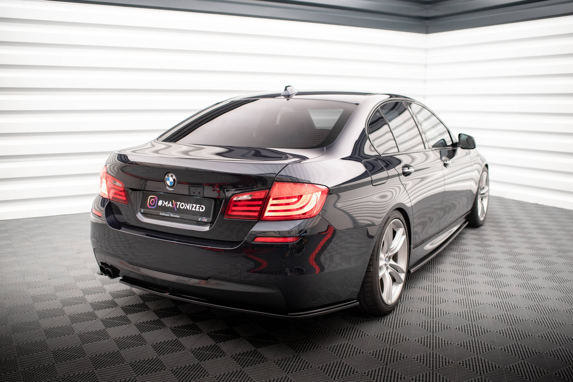 Diffusor Heck Ansatz für BMW 5er M-Paket F10 / F11