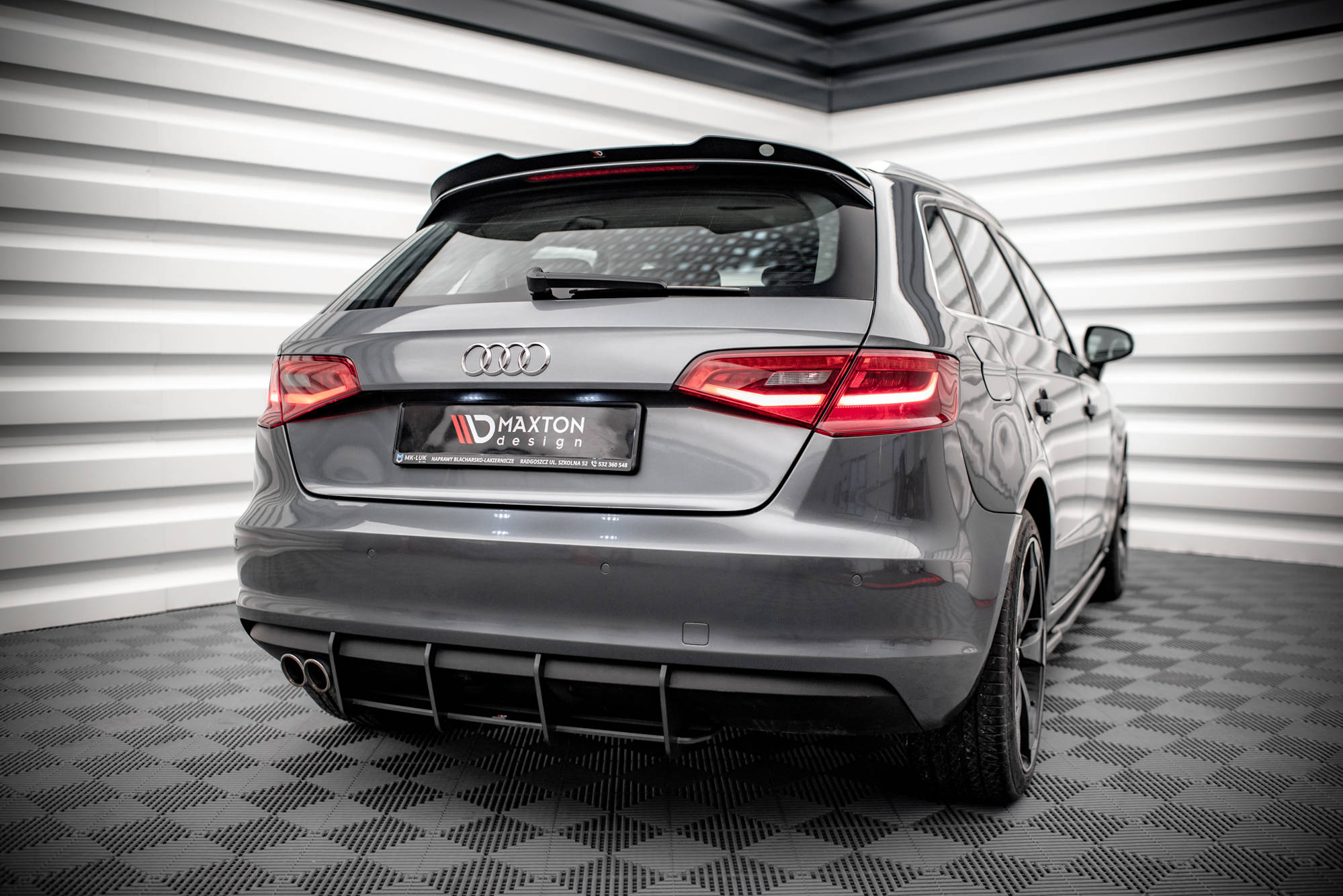 Spoiler CAP für Audi A3 Sportback 8V