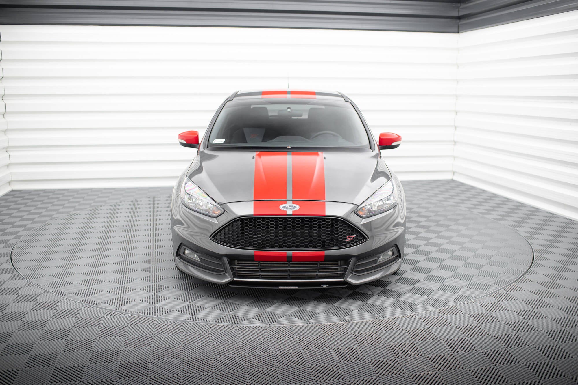 Sport Frontlippe V3 für Ford Focus ST Mk3 FL