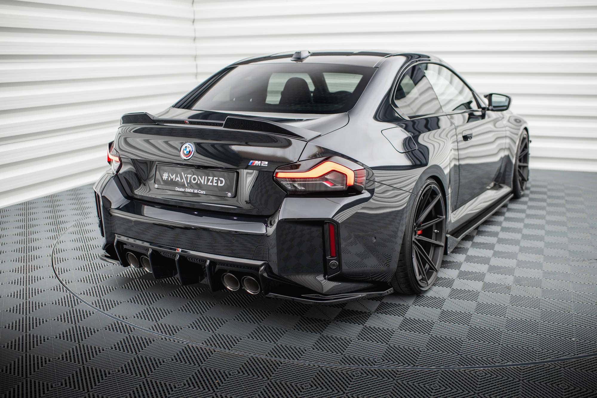 Flaps Heckansatz V3 Diffusor für (Für heckansatz ) BMW M2 G87