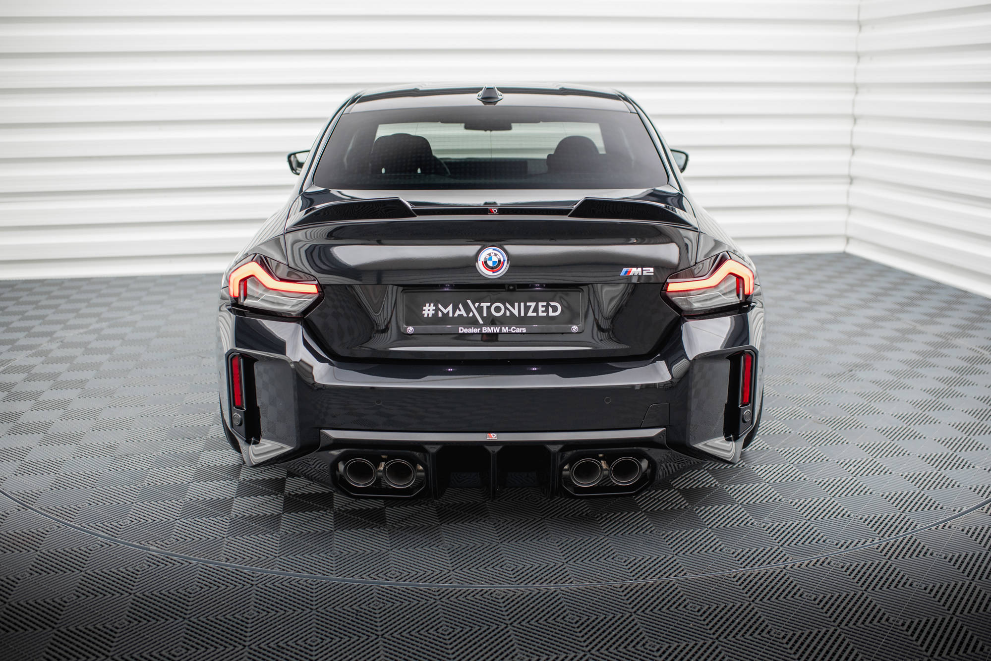 Diffusor V2 Heck Ansatz für BMW M2 G87
