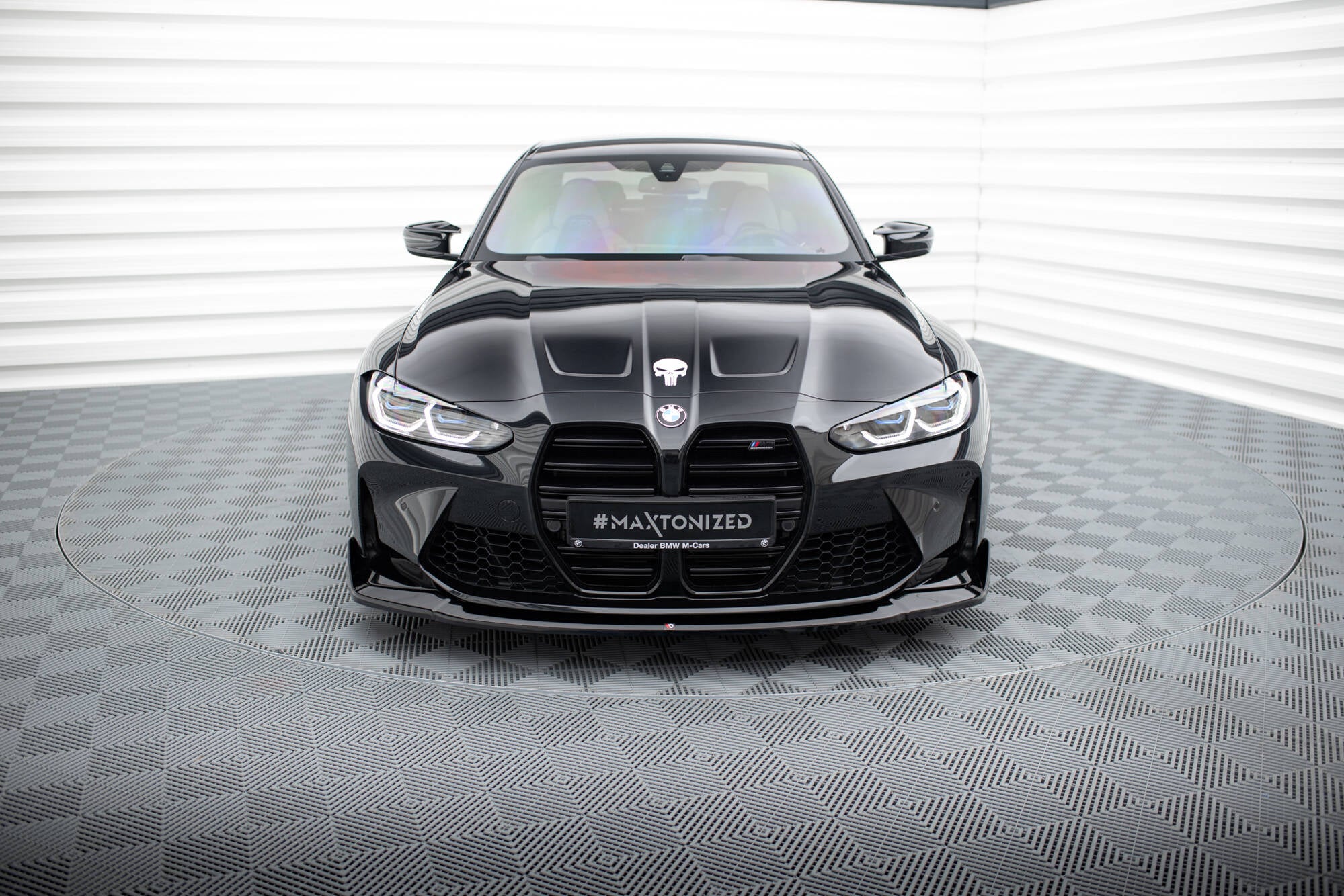 Frontlippe V4 für CSL Look BMW M3 Limousine / Touring G80 / G81