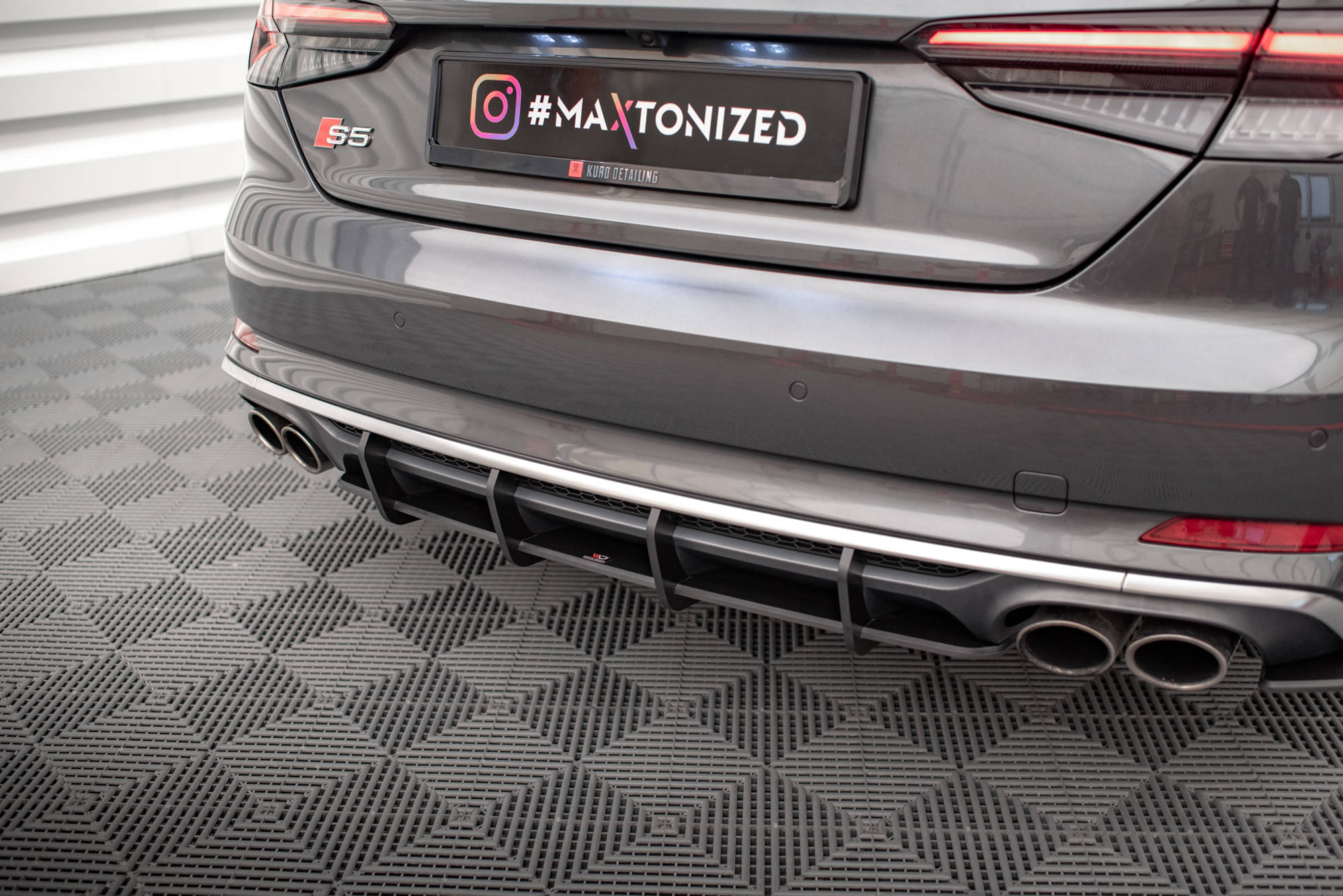 Street Pro Heckschürze für Audi S5 Coupe / Sportback F5