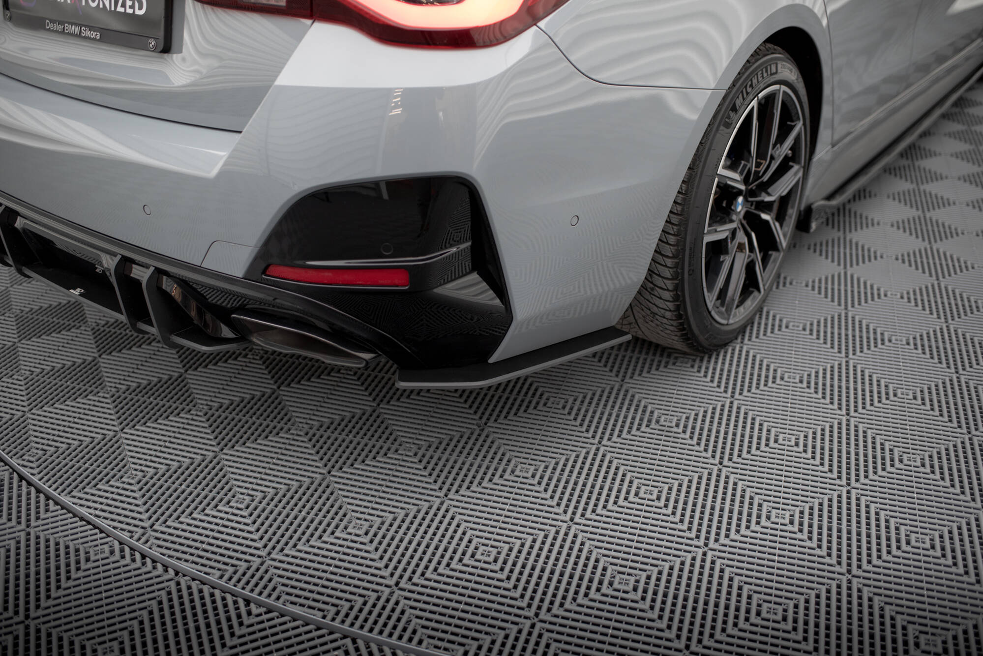 Street Pro Flaps Heckansatz Diffusor für BMW 4er Gran Coupe M440i G26