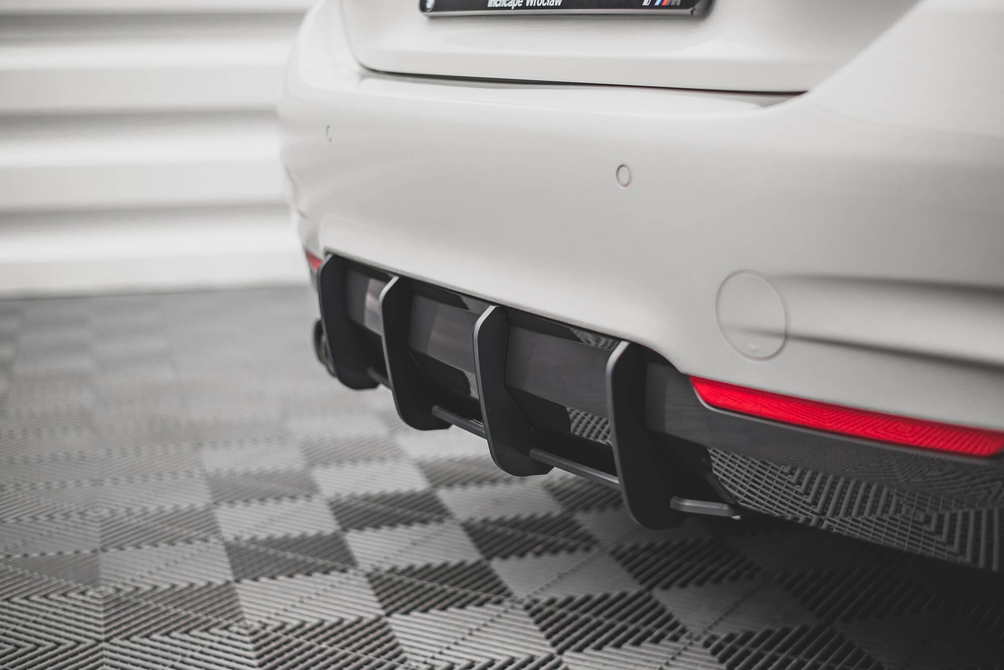 Street Pro Heckschürze V.1 für BMW 4er M-Paket F32