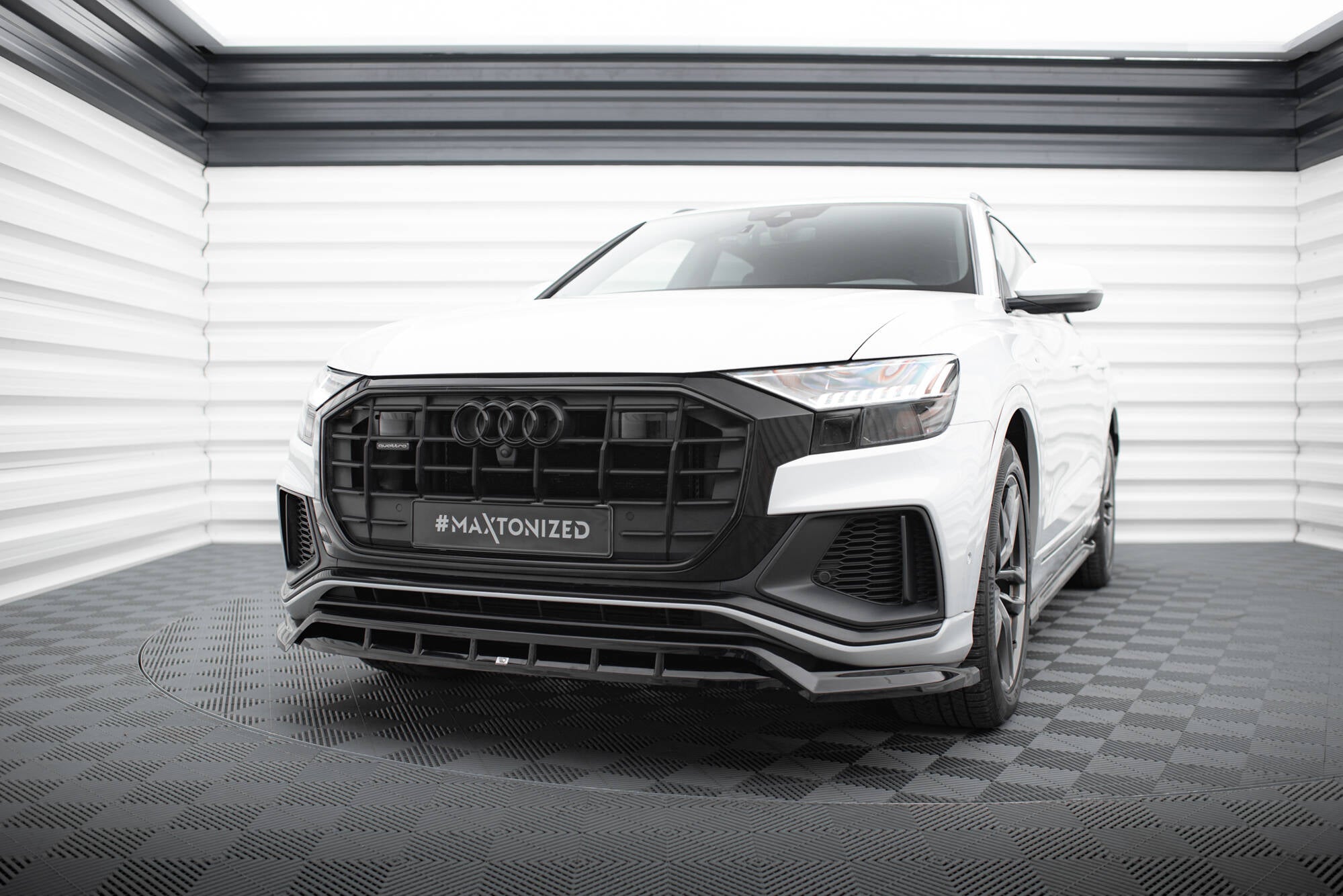Frontlippe V2 für Audi SQ8 / Q8 S-Line Mk1