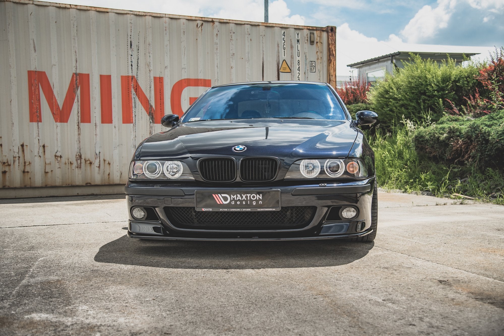 Frontlippe für Seite + Frontlippe für BMW M5 / 5 M-Paket E39