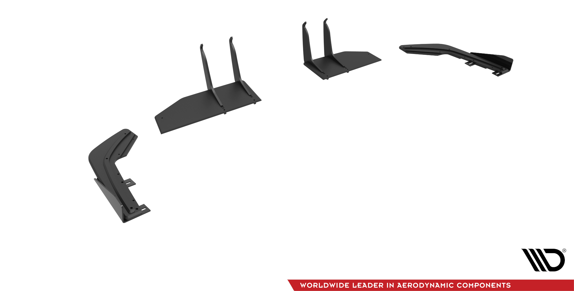 Street Pro Heck Ansatz Flaps Diffusor + Flaps für Honda Civic Type-R Mk 11