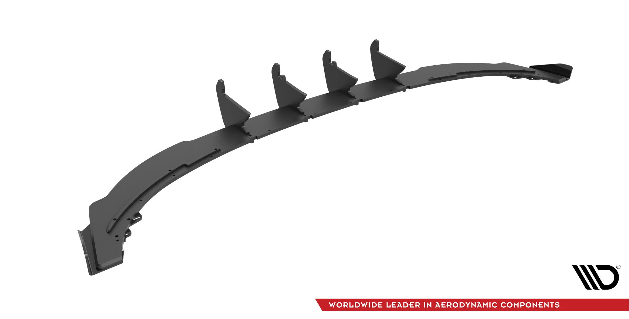 Robuste Racing Diffusor Heck Ansatz +Flaps für Audi A3 Sportback 8Y