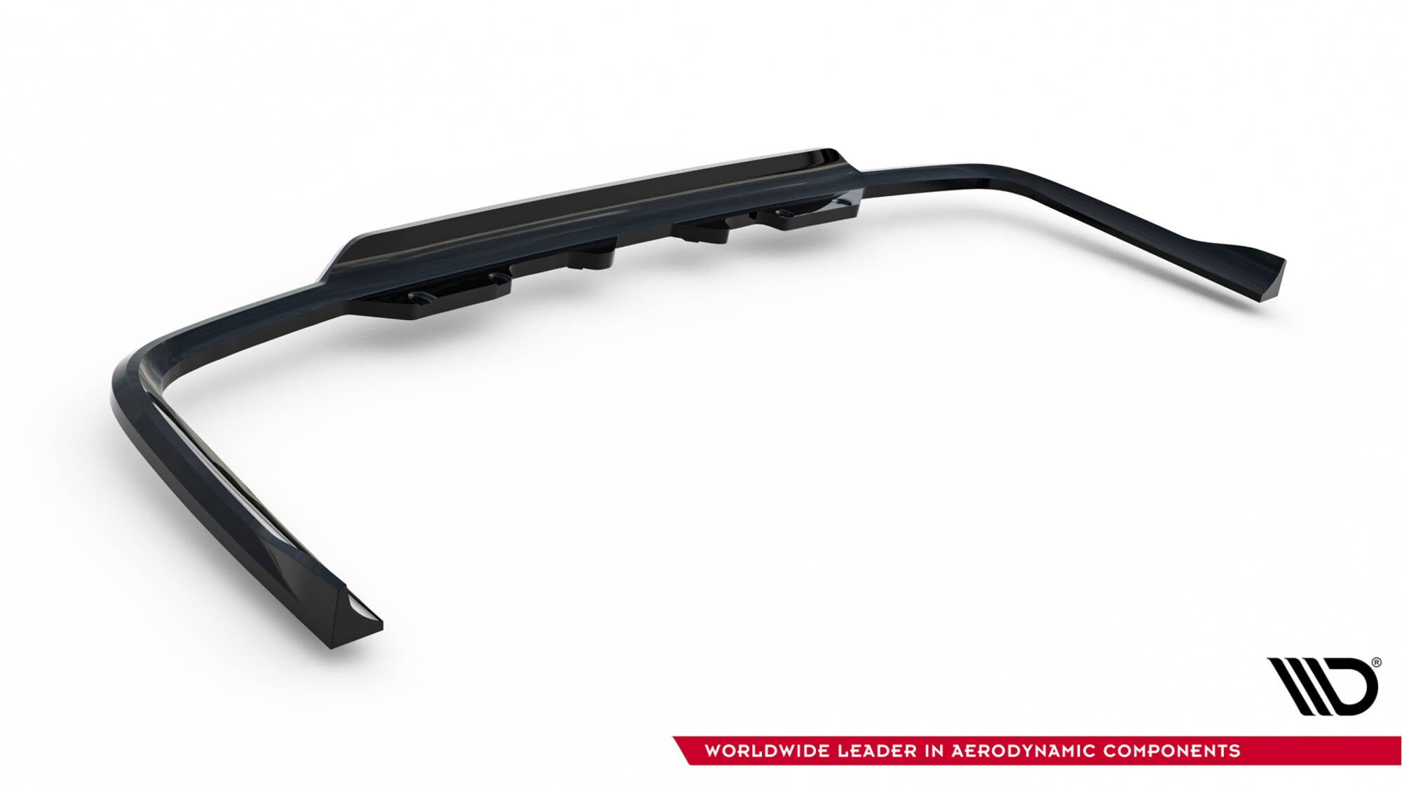 Mittlerer Cup Diffusor DTM Look Heck Ansatz für Ford Transit Custom / Tourneo Custom Mk2