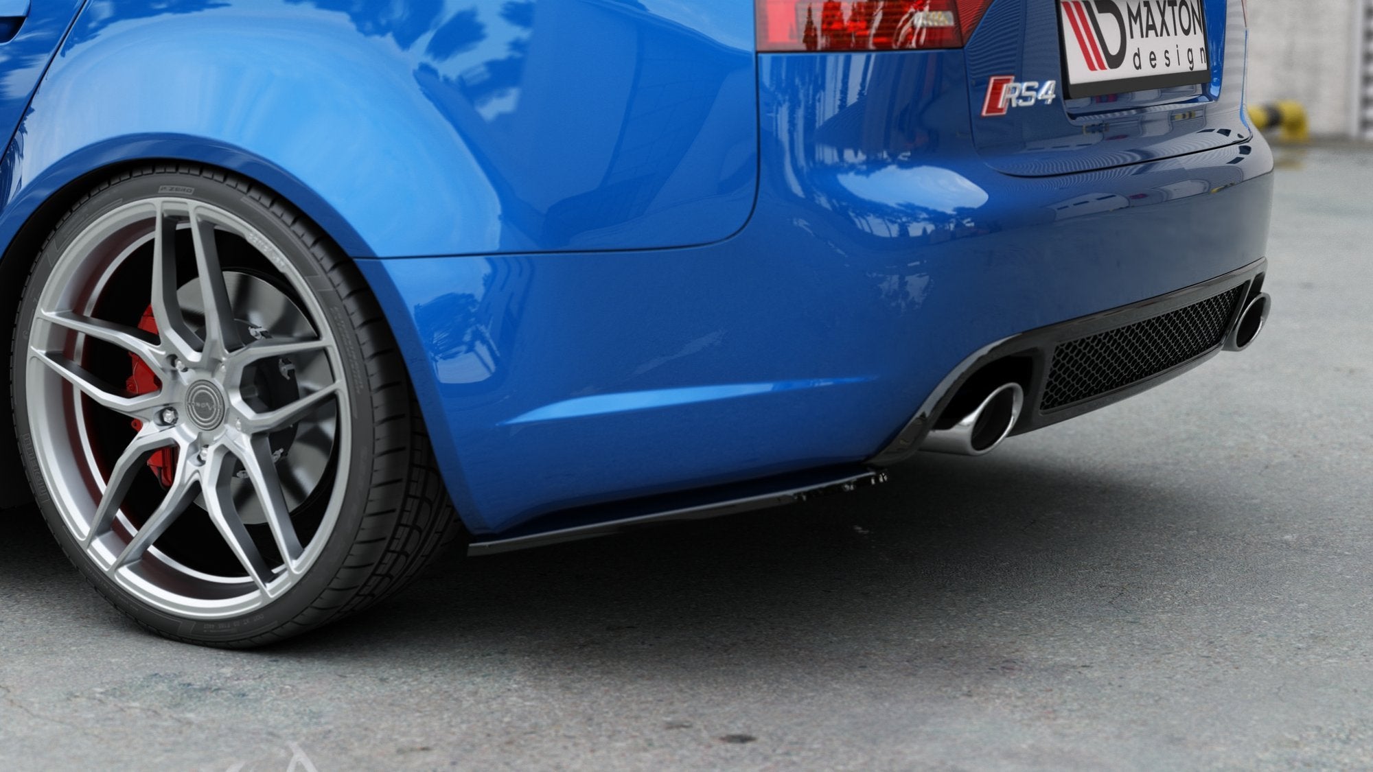 Flaps V1 Heckansatz Flaps Heckansatz für Audi RS4 Limousine B7