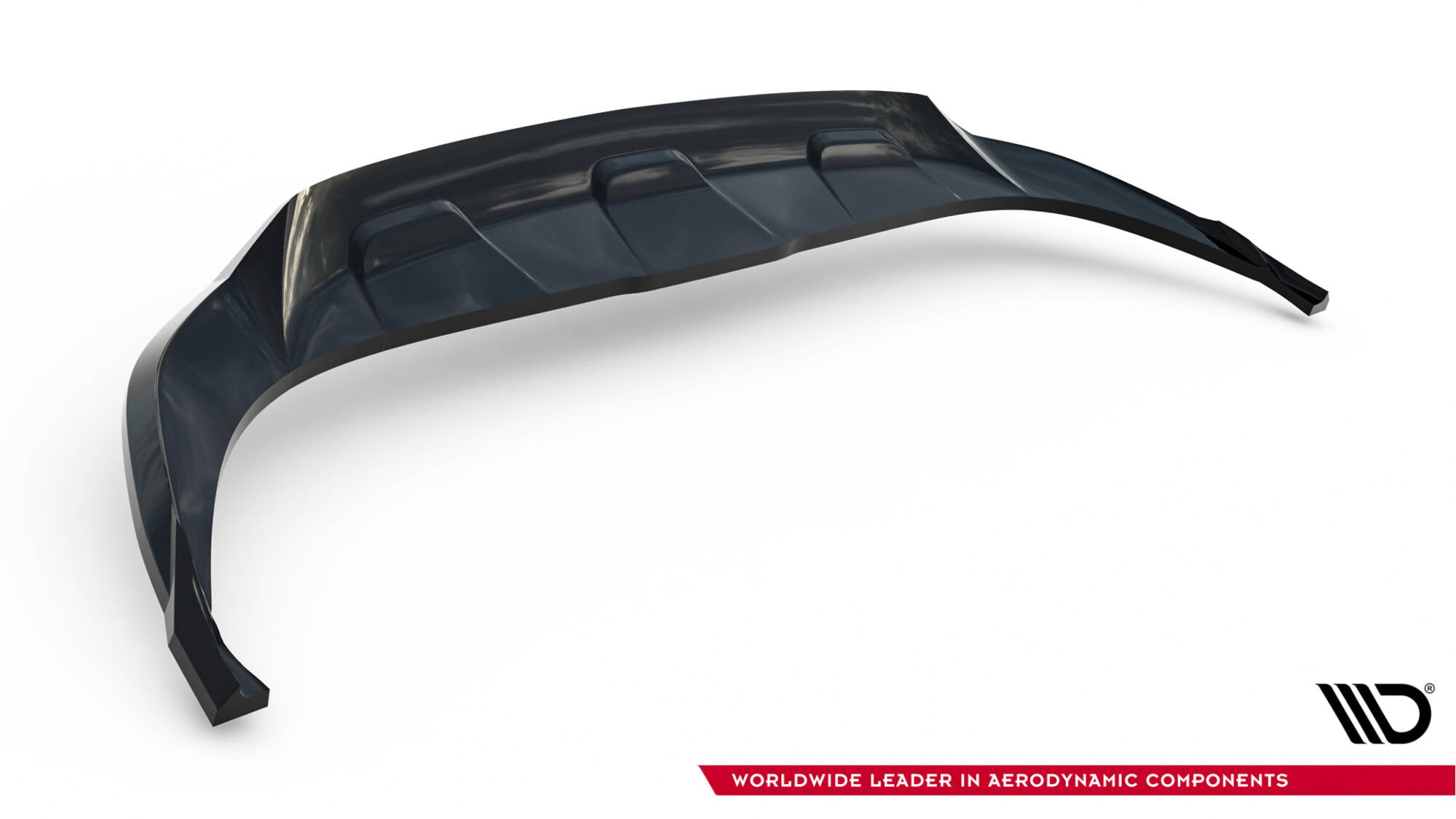 Mittlerer Cup Diffusor DTM Look Heck Ansatz für Audi Q8 Mk1