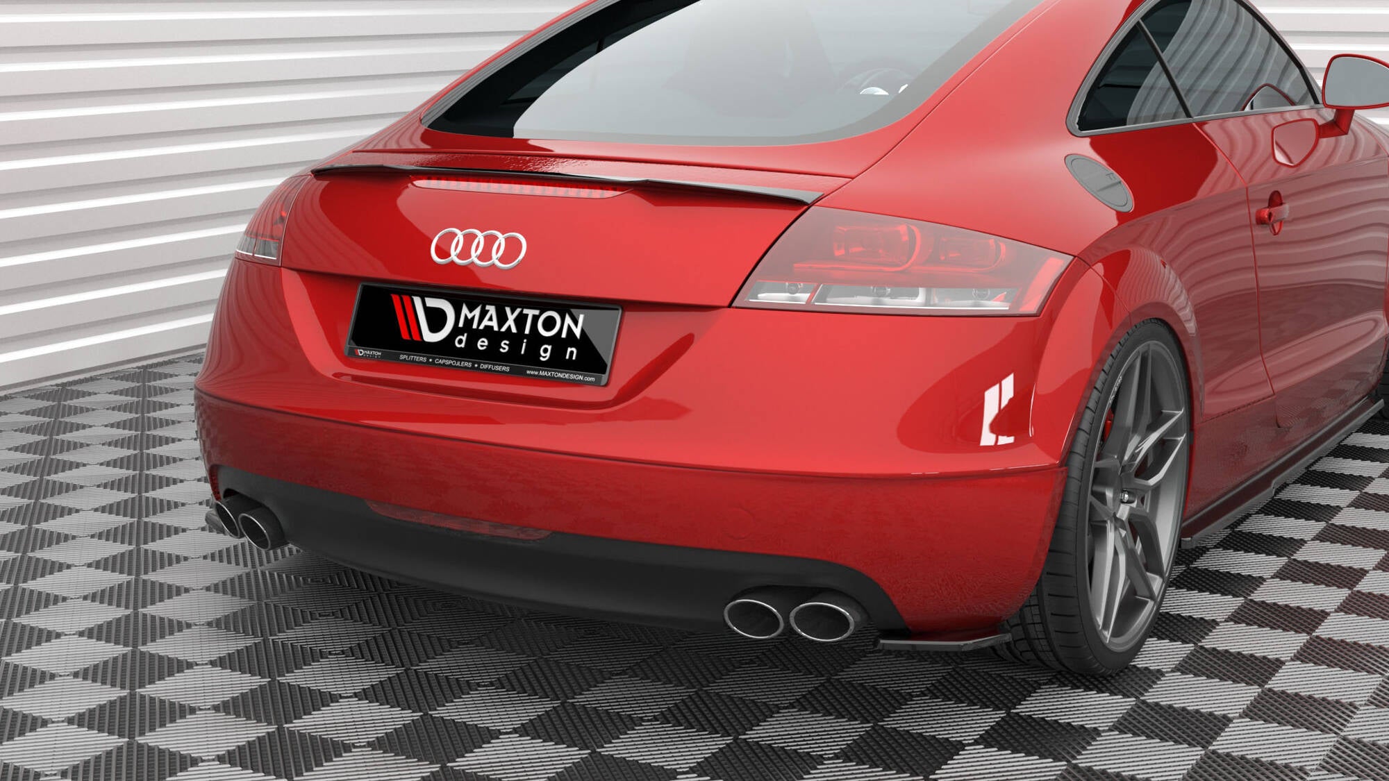 Flaps V6 Heckansatz Flaps Heckansatz für Audi TT 3.2 8J