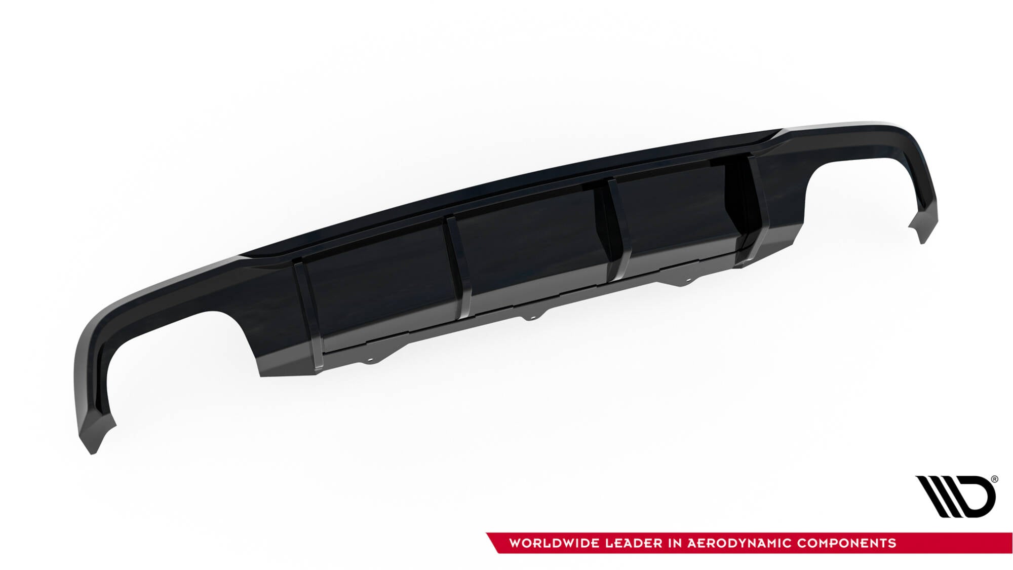 Diffusor V2 Heck Ansatz für Audi A6 / A6 C7 S-line/ S6 C7 Facelift
