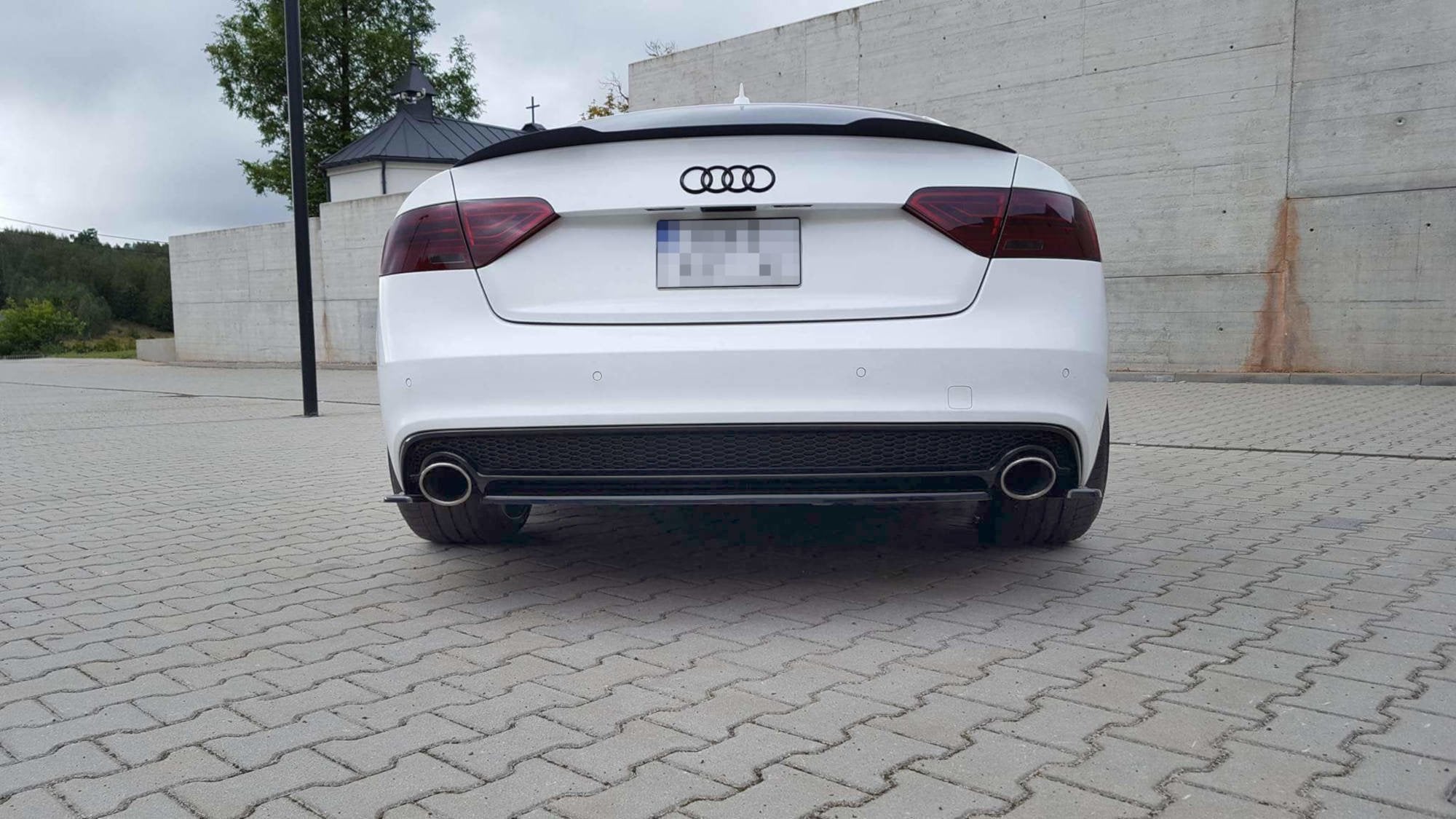 Heckansatz für AUDI A5 S - LINE Facelift