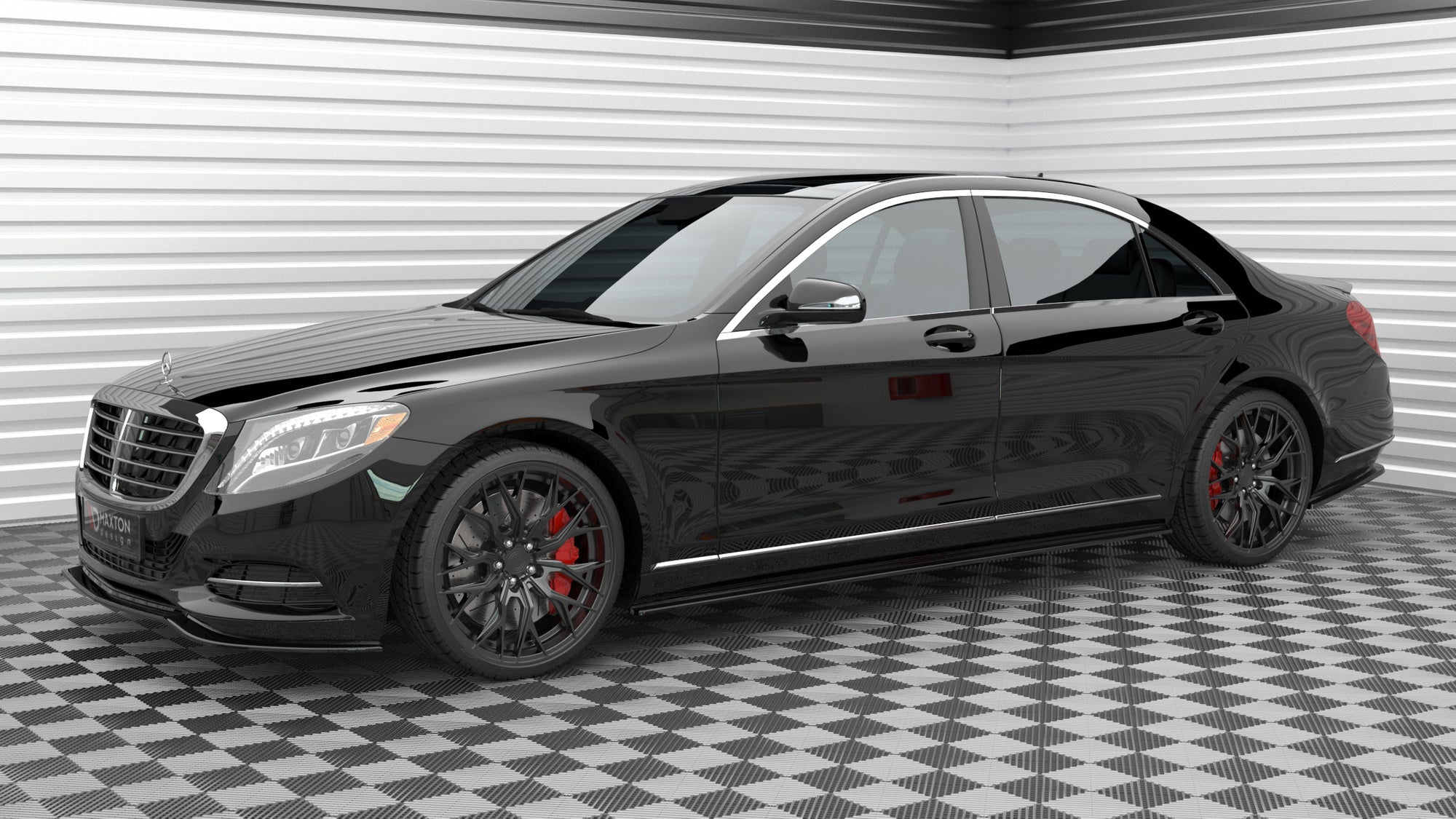 Seitenschweller Ansatz für Mercedes-Benz S Long W222