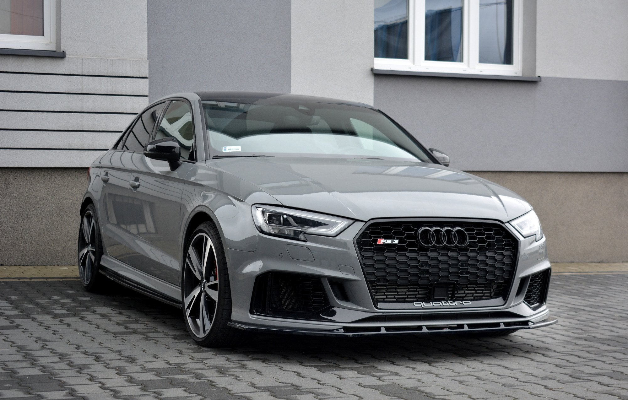 Frontlippe V1 für Audi RS3 8V FL Limousine