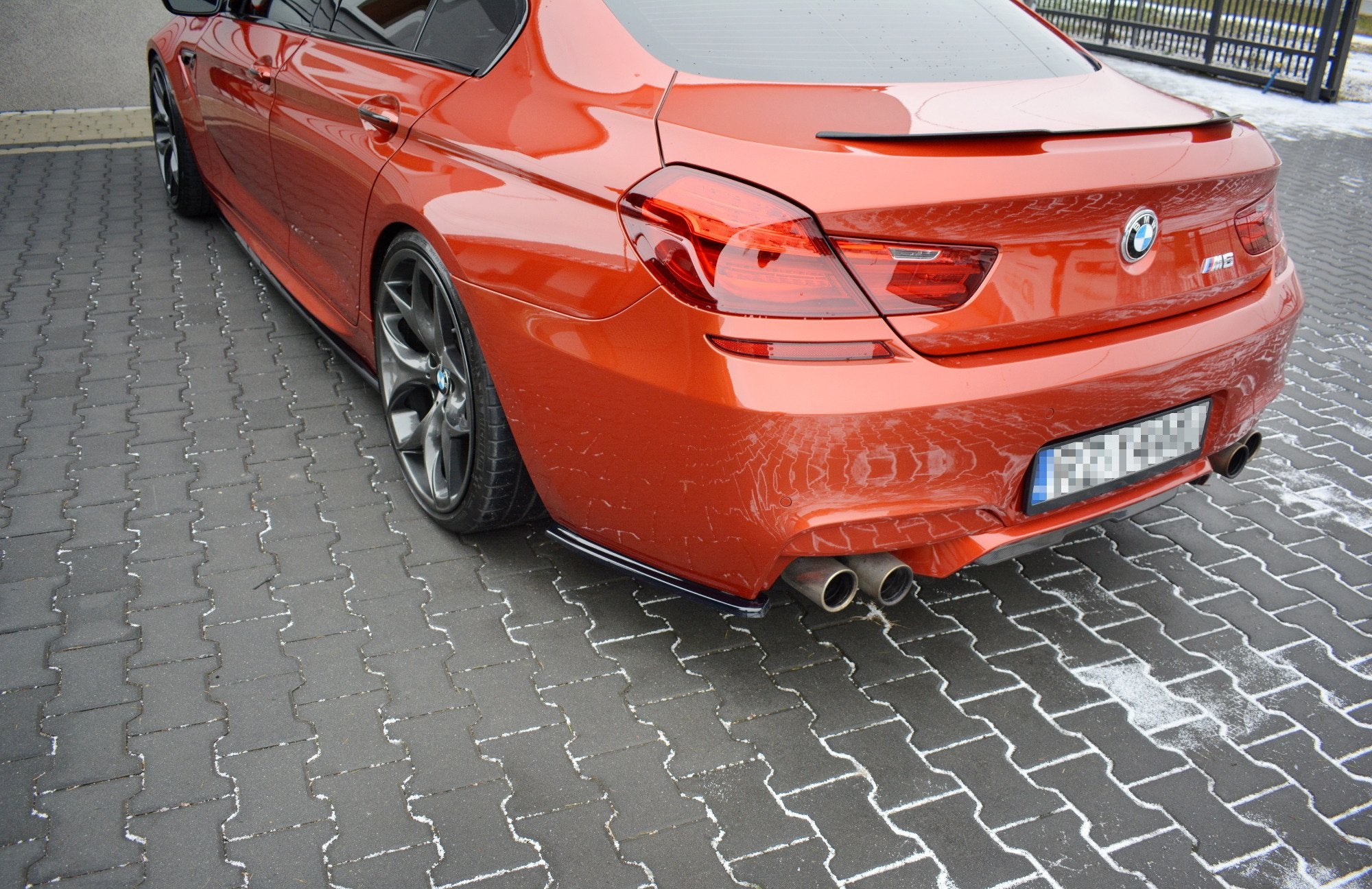 Flaps Heckansatz Diffusor für BMW M6 Gran Coupe / Coupe / Cabriolet F06 / F13 / F12