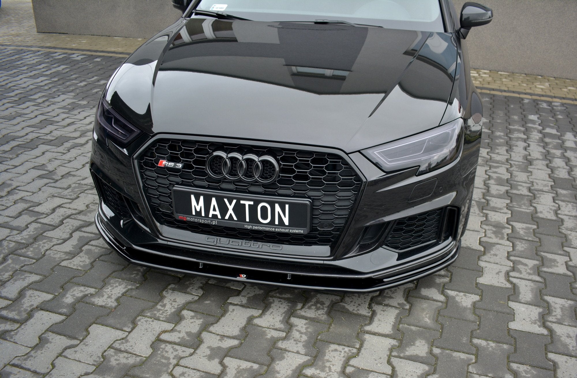 Frontlippe V1 für Audi RS3 8V FL Sportback