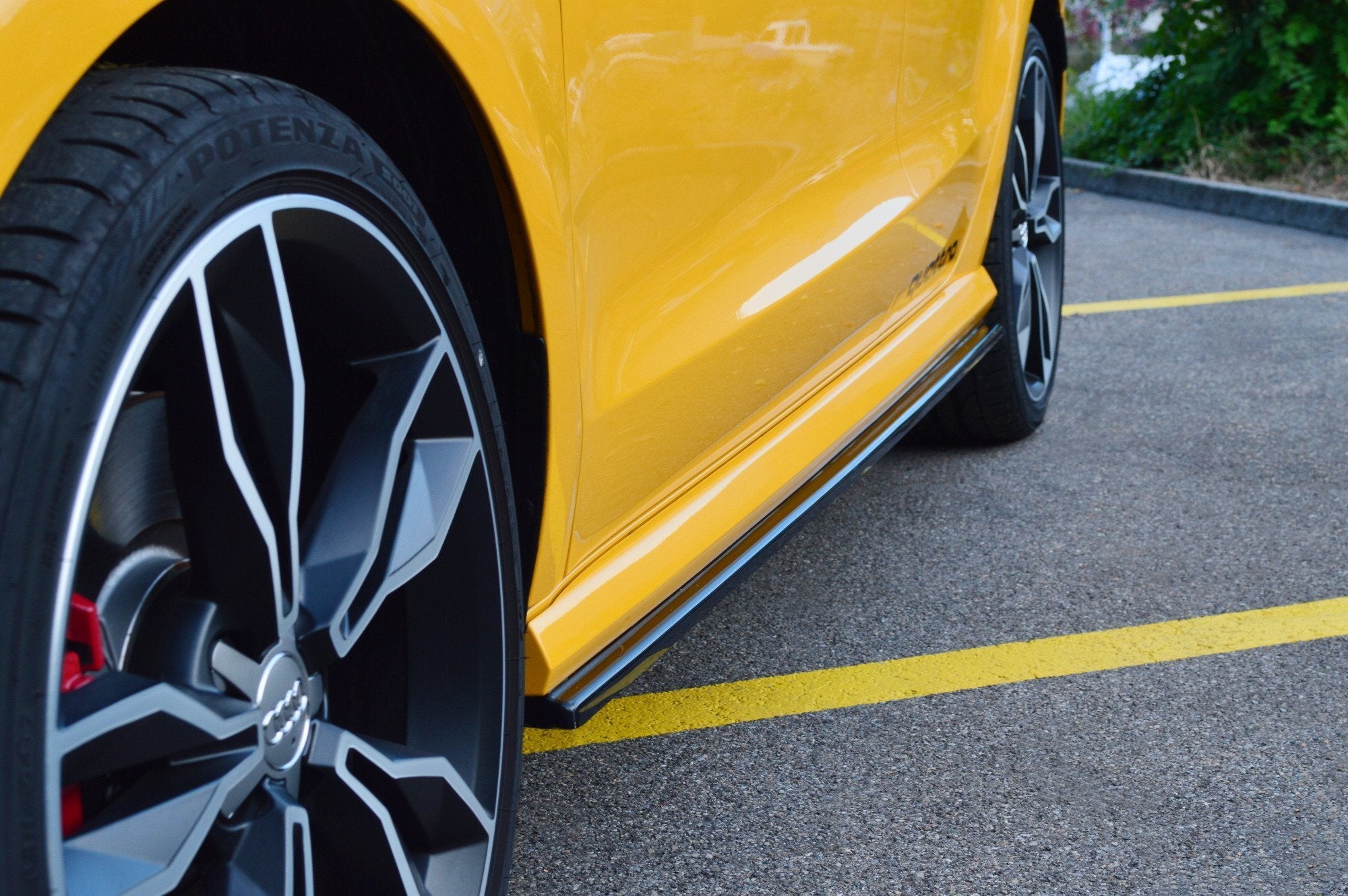 Seitenschweller Ansatz für Audi S1 8X