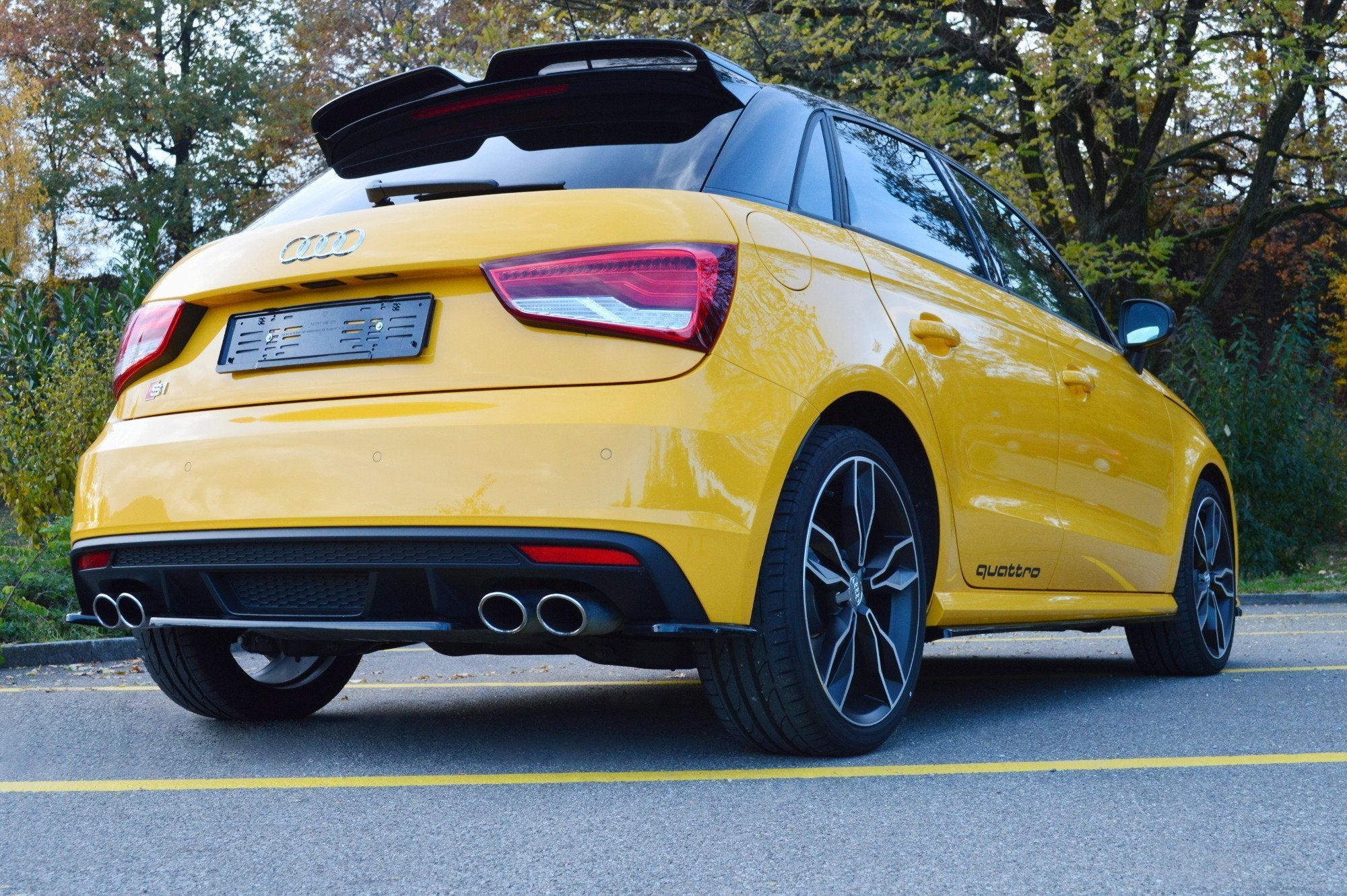 Heckansatz für Audi S1 8X