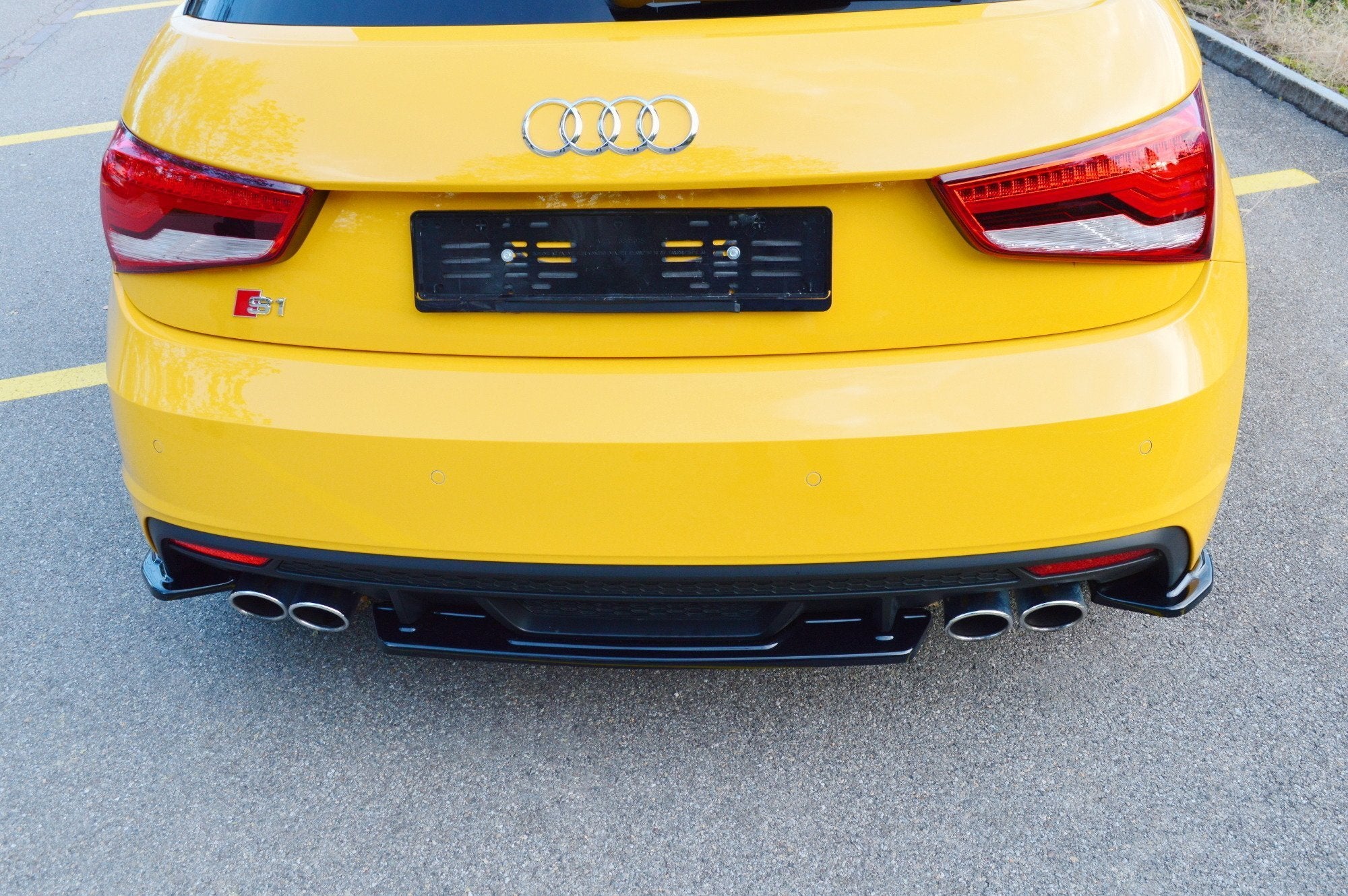 Heckansatz für Audi S1 8X