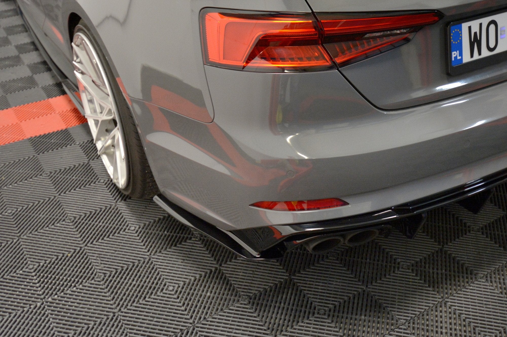 Flaps Heckansatz Flaps Heckansatz für Audi S5 F5 Coupe