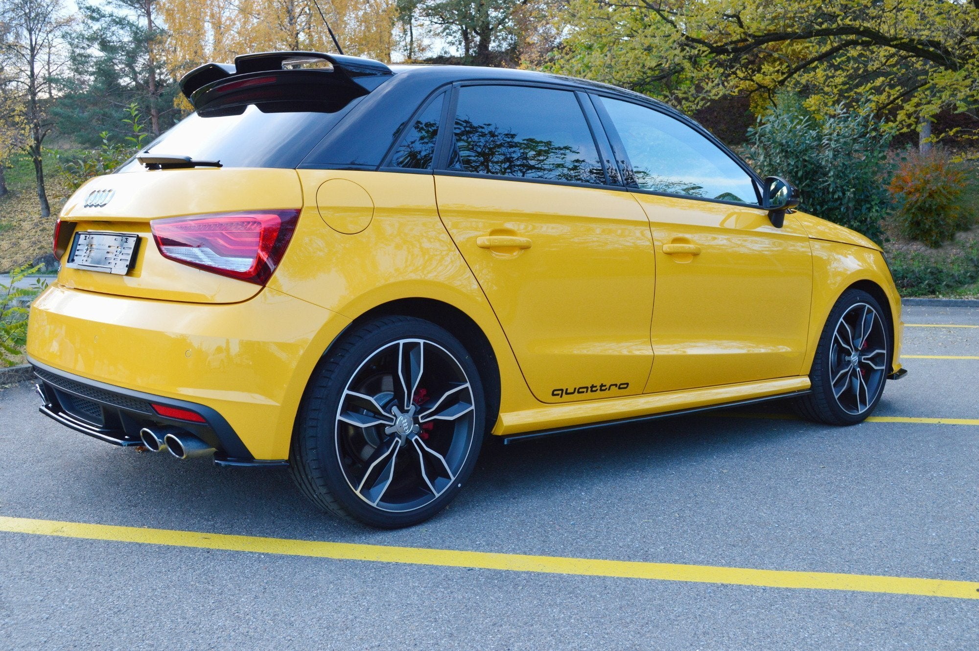 Seitenschweller Ansatz für Audi S1 8X