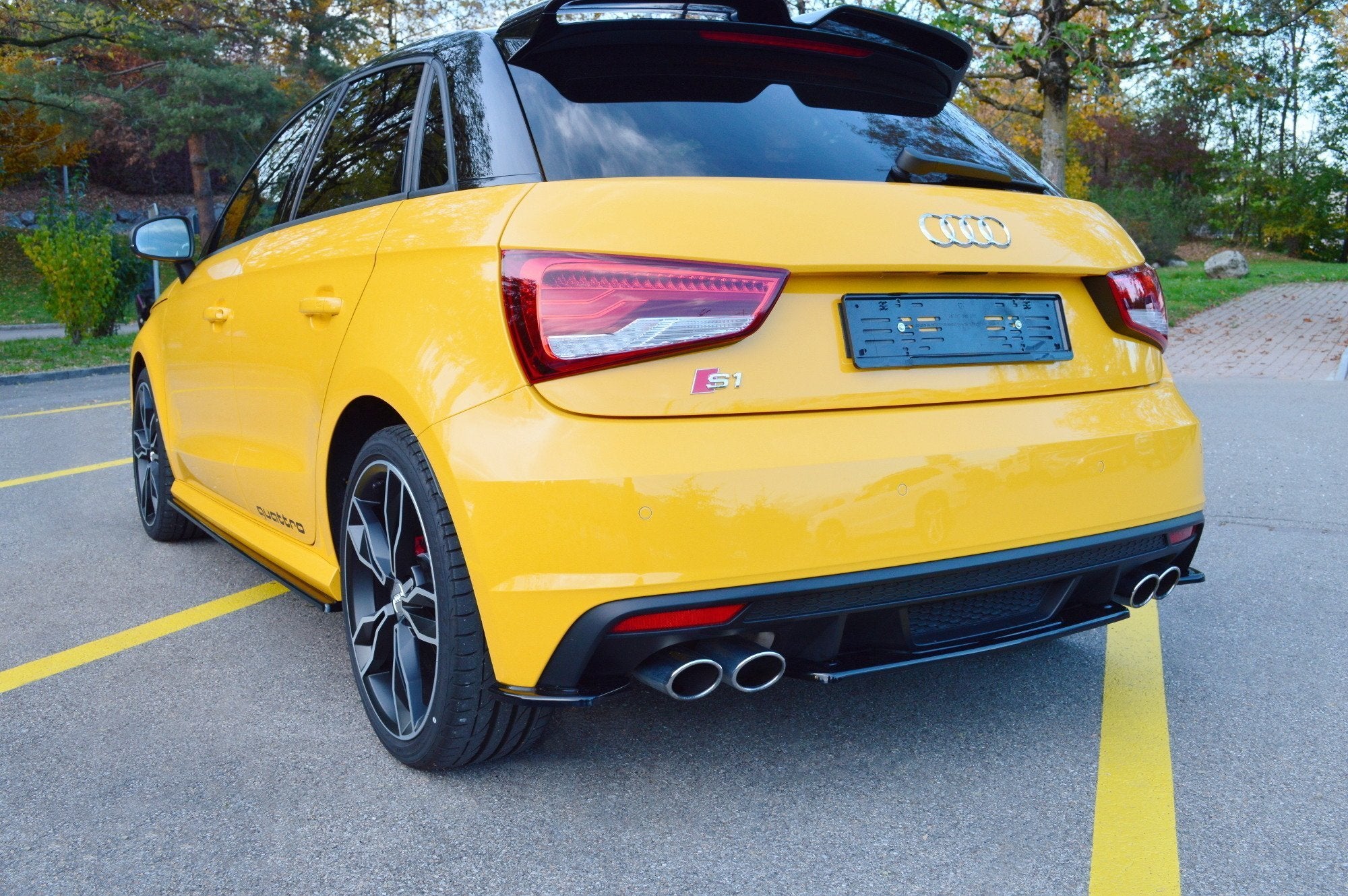 Flaps Heckansatz Flaps Heckansatz für Audi S1 8X