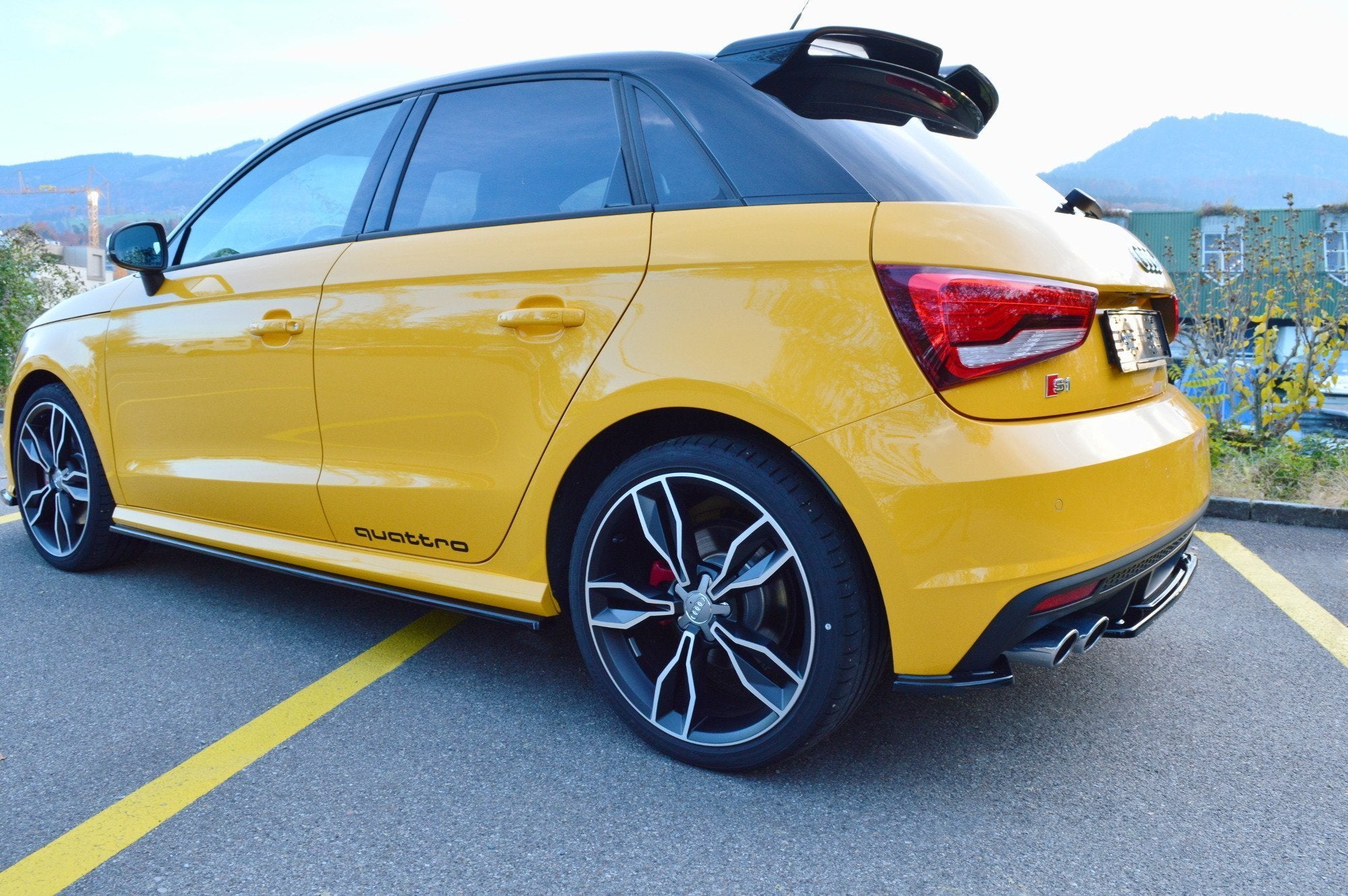 Seitenschweller Ansatz für Audi S1 8X