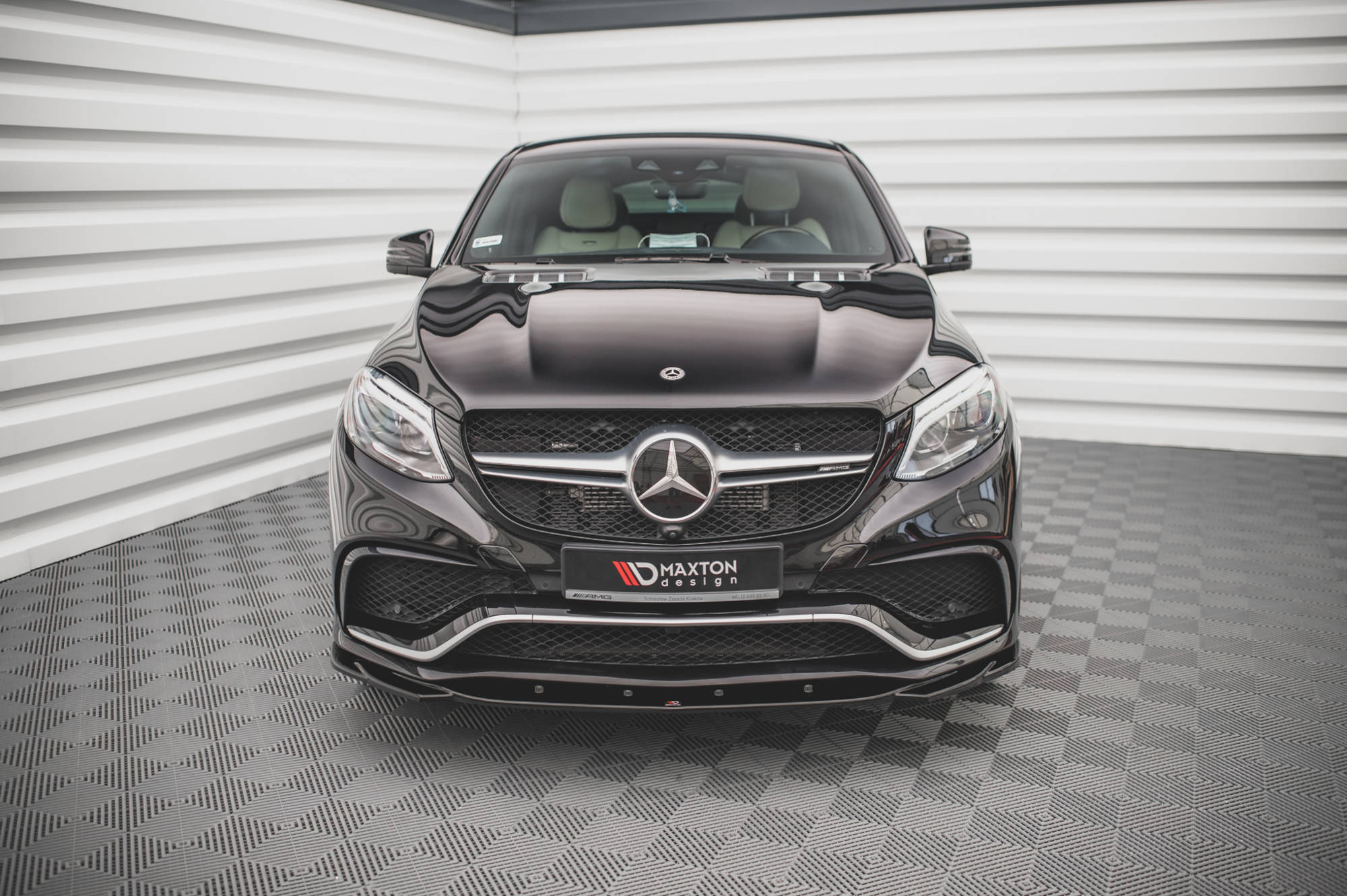 Frontlippe V2 für Mercedes-Benz GLE Coupe / SUV 63 AMG C292 / W166