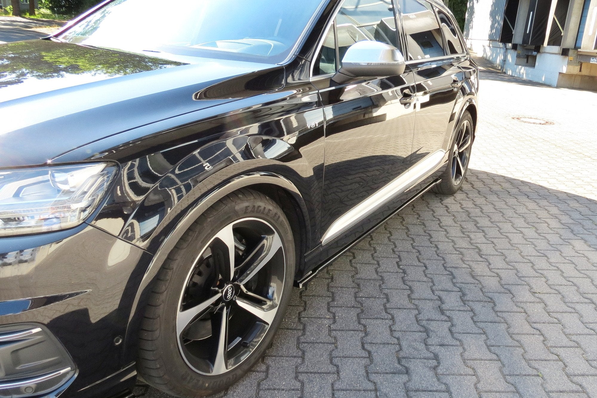 Seitenschweller Ansatz für Audi SQ7 / Q7 S-Line Mk.2