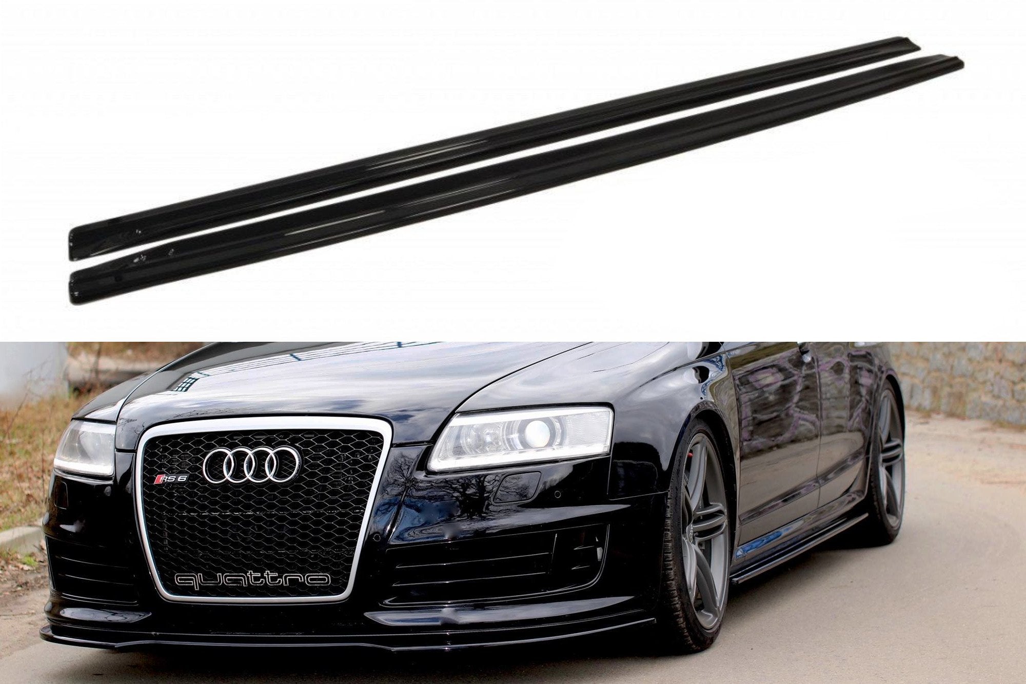 Seitenschweller Ansatz für Audi RS6 C6