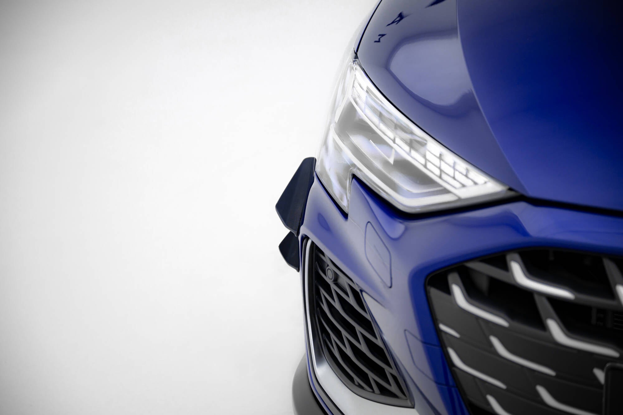Stoßstangen Flaps Wings vorne Canards für Audi A3 S-Line Limousine / S3 Limousine 8Y Facelift