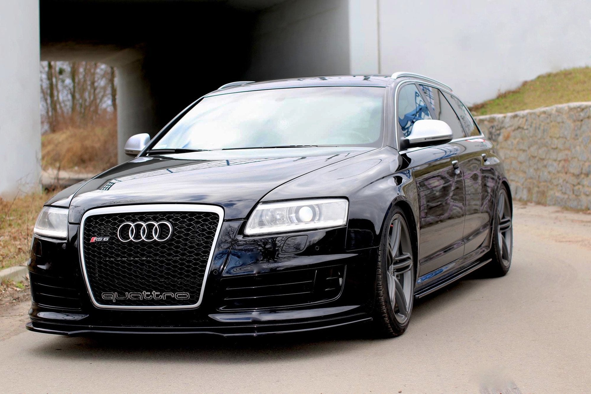 Seitenschweller Ansatz für Audi RS6 C6