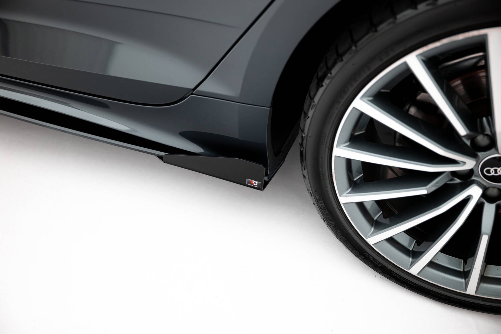 Street Pro Seitenschweller Ansatz für + Flaps Audi A5 Sportback F5 Facelift