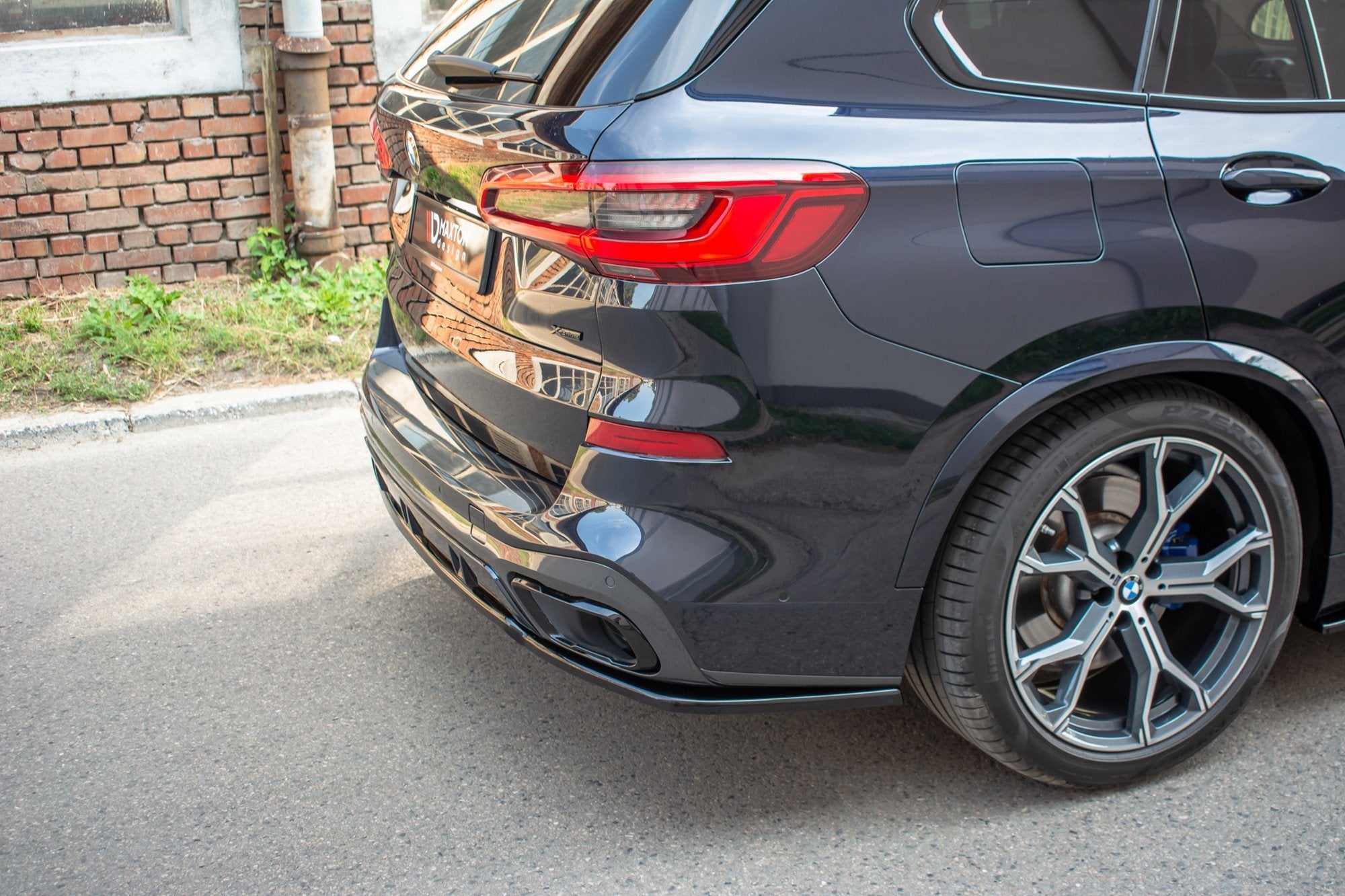 Heckansatz für BMW X5 G05 M Paket