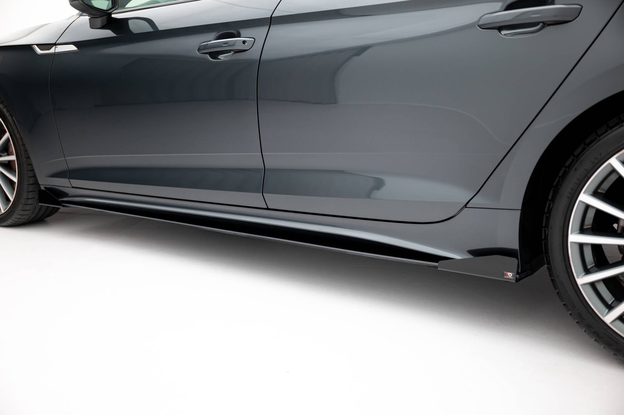 Street Pro Seitenschweller Ansatz für + Flaps Audi A5 Sportback F5 Facelift