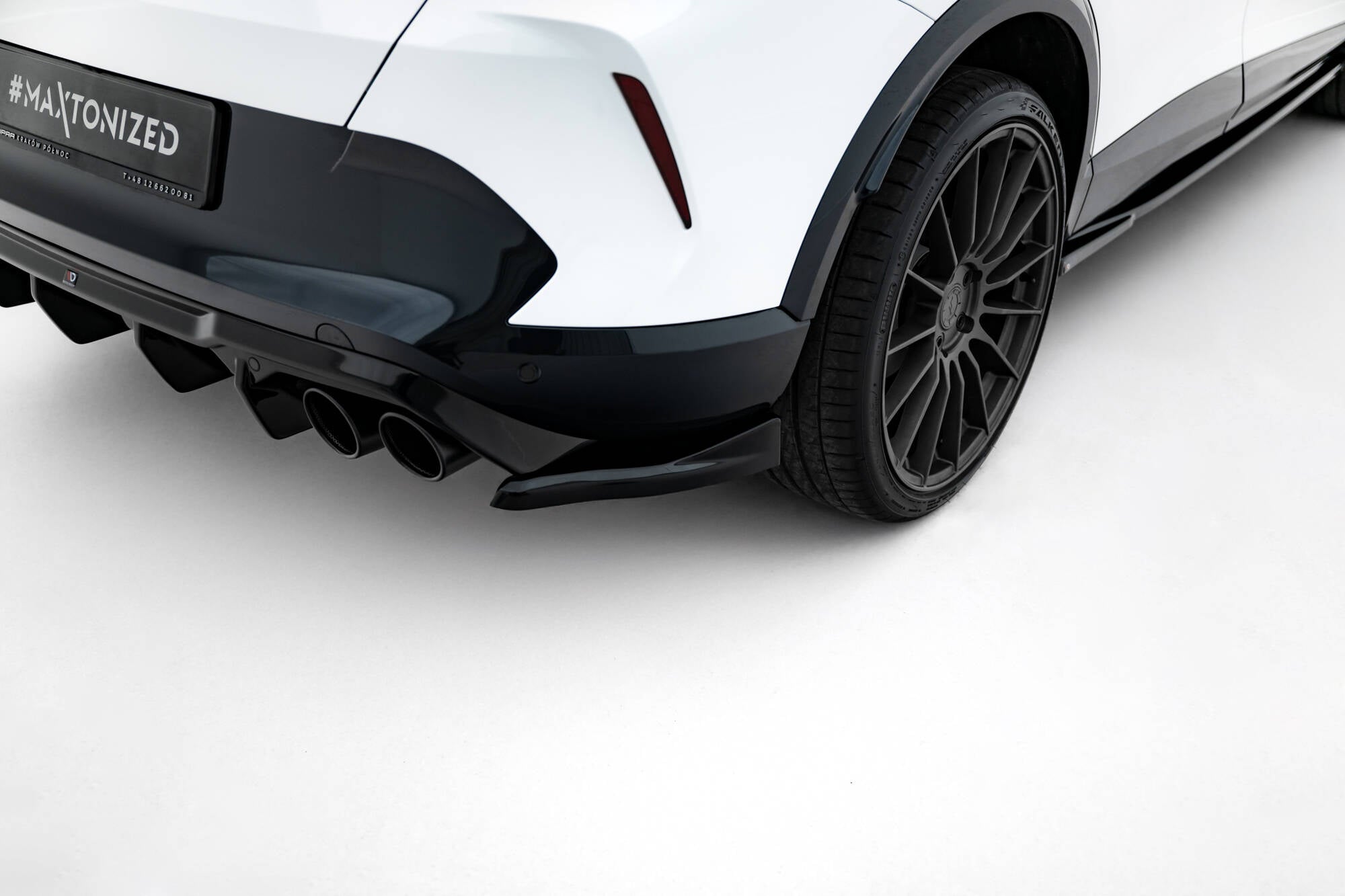 Heck Ansatz Flaps Diffusor V4 für Cupra Formentor Mk1 Facelift