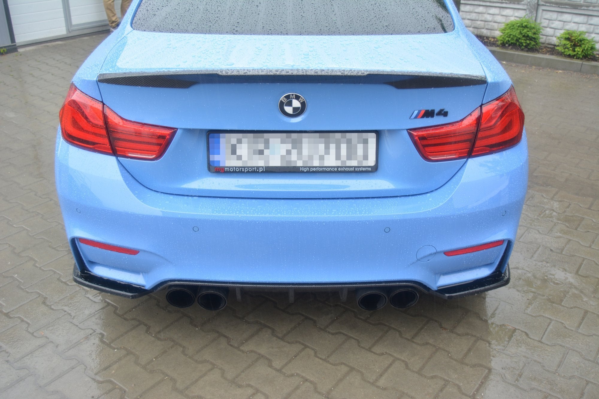 Flaps Heckansatz V1 Diffusor für BMW M4 F82