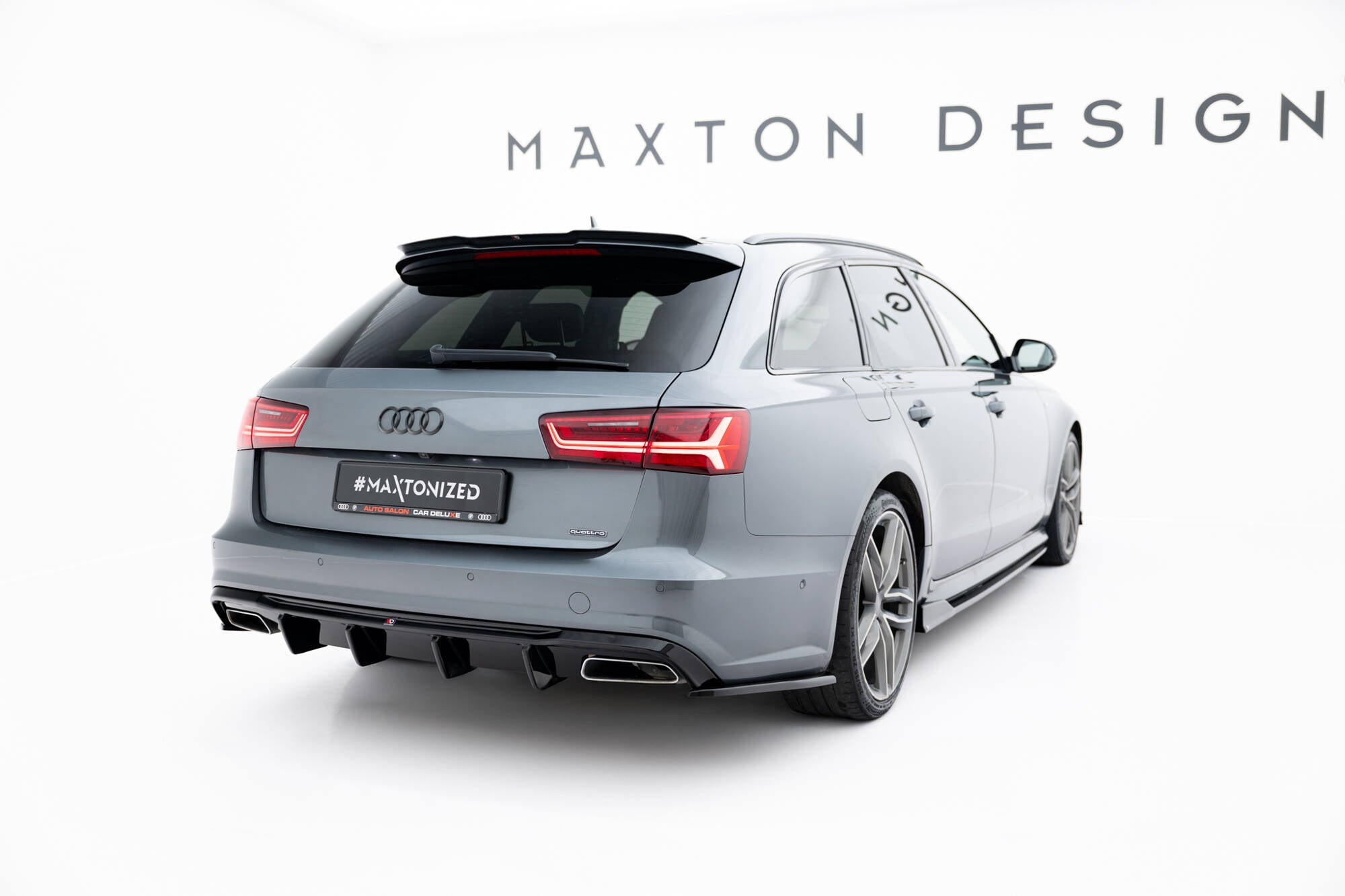Flaps V3 Heckansatz Flaps Heckansatz für Audi S6 / A6 S-Line / A6 C7 FL