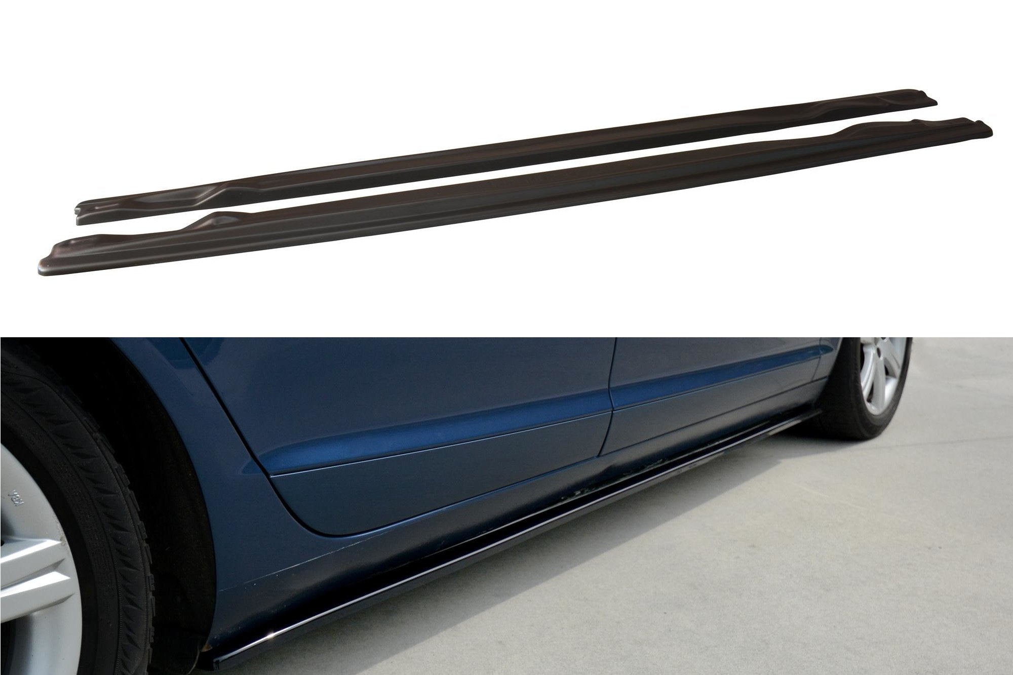Seitenschweller Ansatz für Audi A6 S-Line C6 / C6 FL
