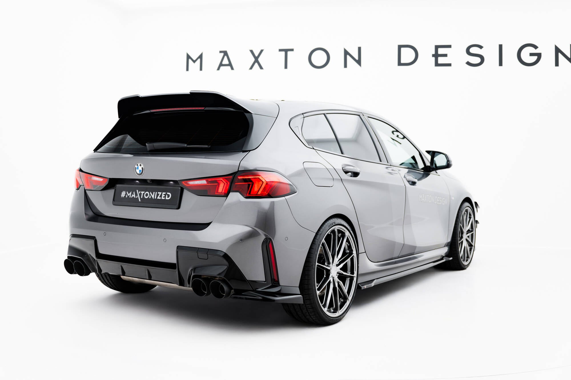 Flaps Heckansatz V5 Diffusor für BMW M135i F70