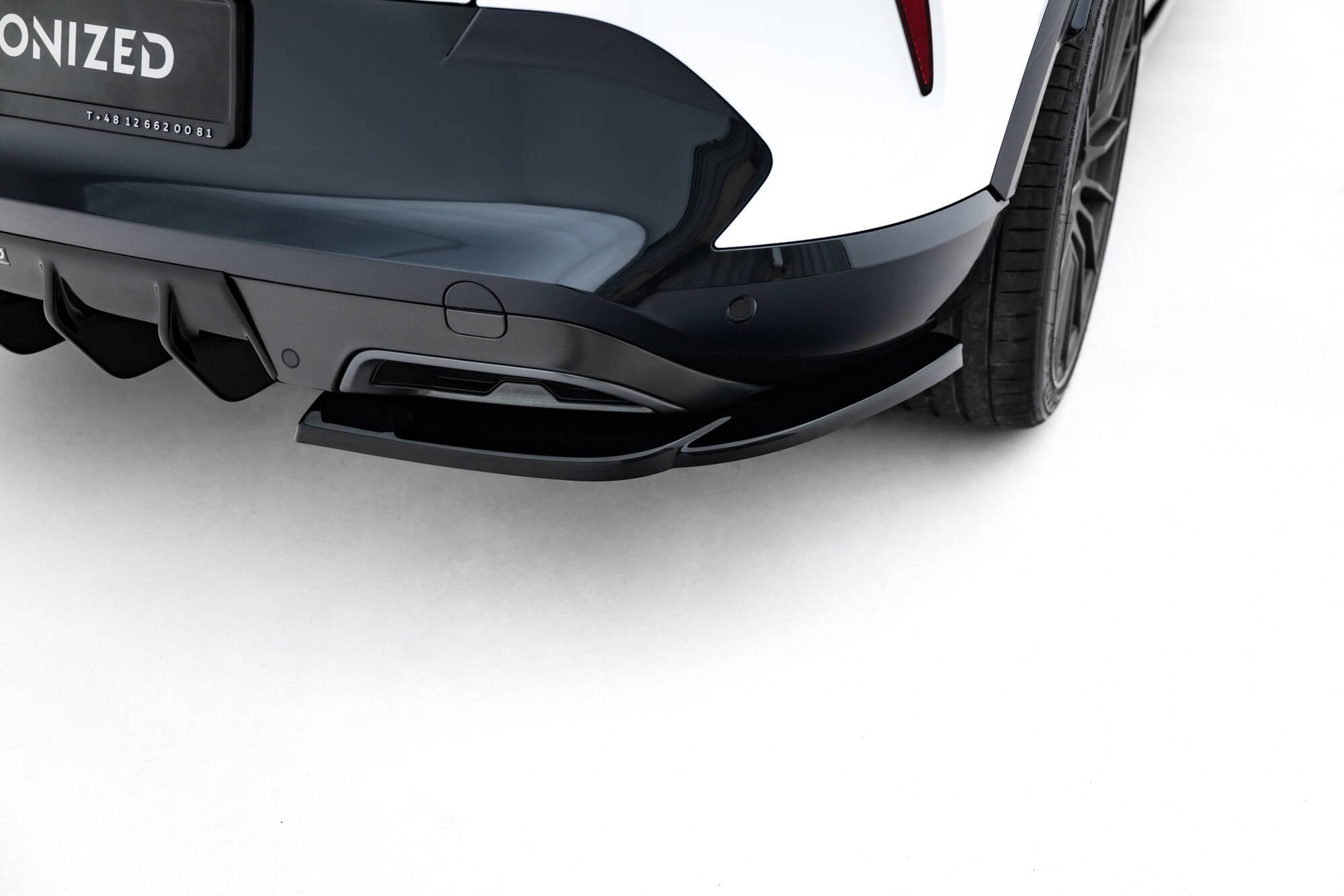 Heck Ansatz Flaps Diffusor V2 für Cupra Formentor Mk1 Facelift