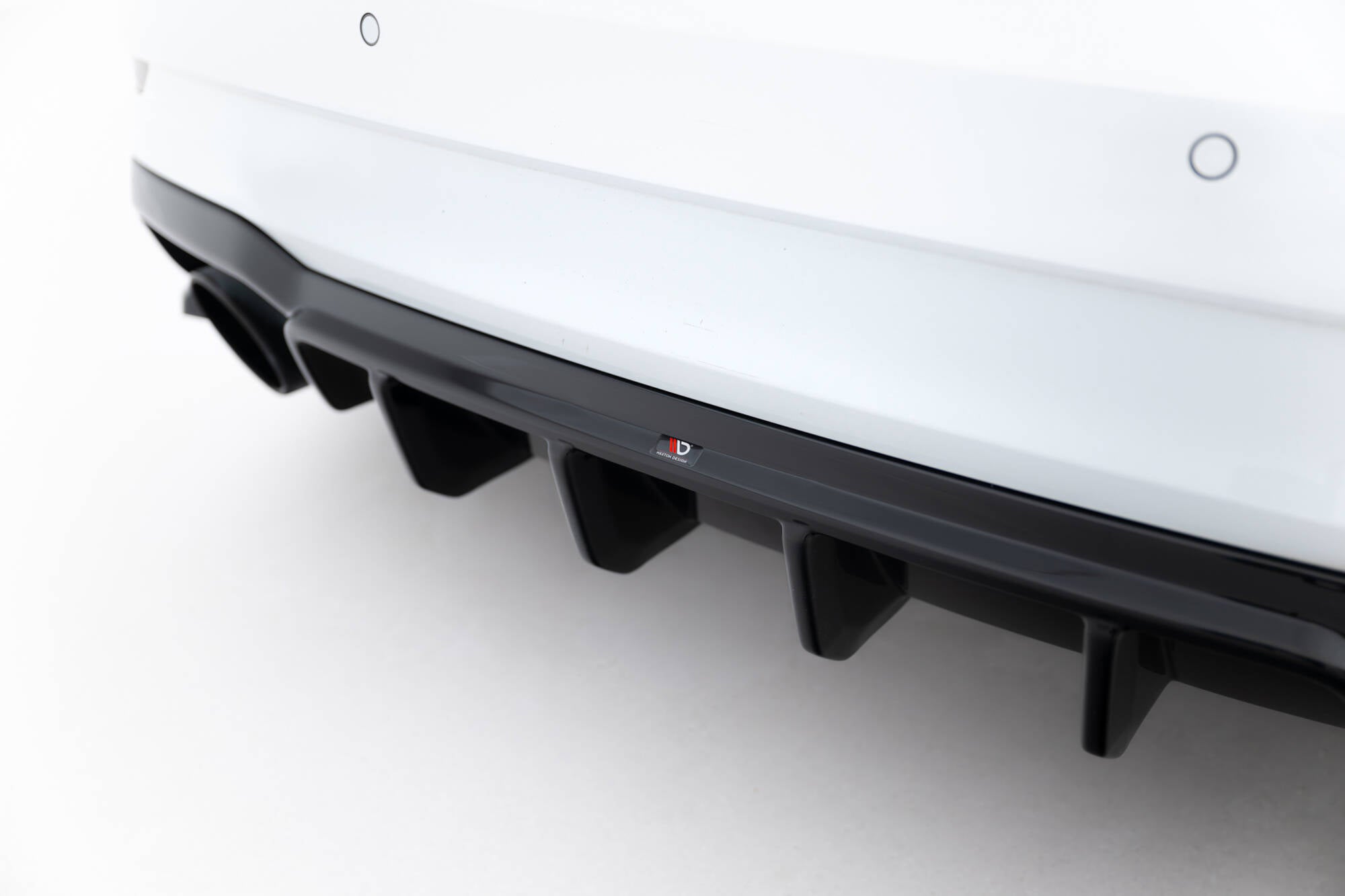 Diffusor V2 Heck Ansatz für Audi RS3 Limousine 8V Facelift