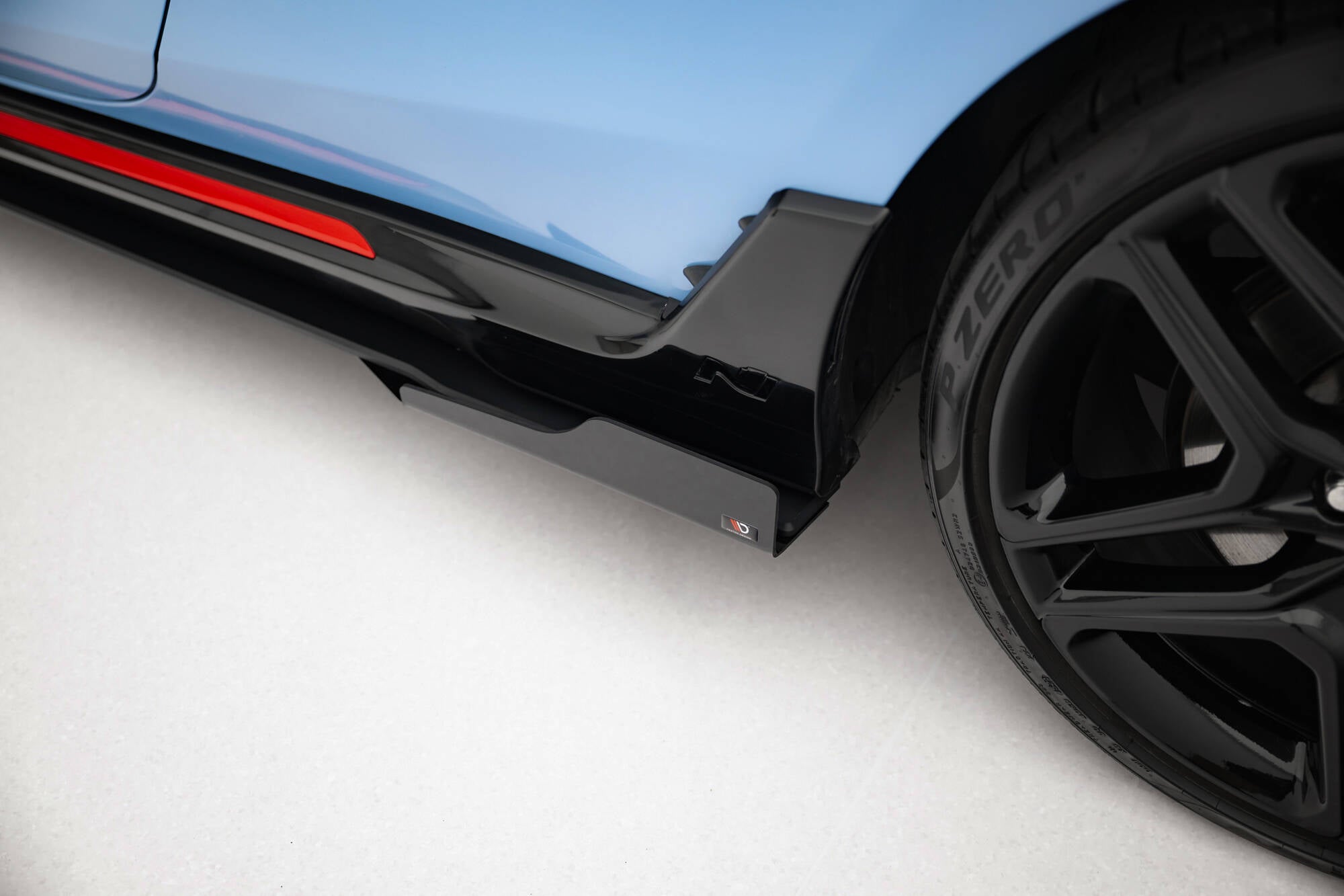 Street Pro Seitenschweller Ansatz + Flaps für Hyundai Veloster N Mk2