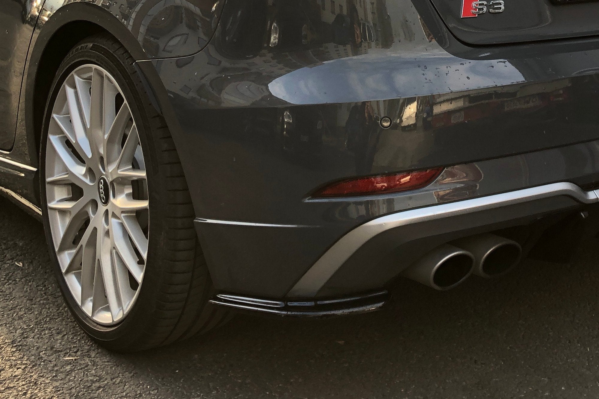 Flaps Heckansatz Flaps Heckansatz für AUDI S3 8V FACELIFT