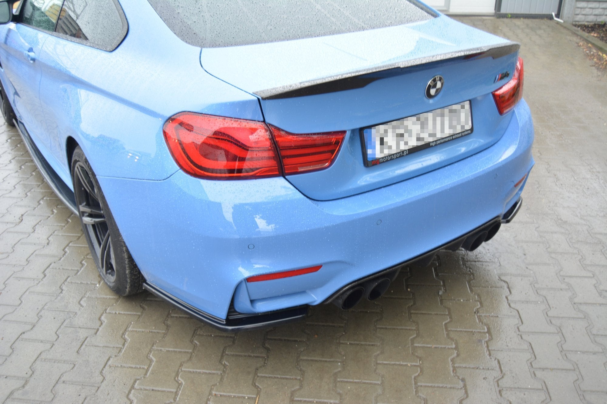 Flaps Heckansatz V1 Diffusor für BMW M4 F82