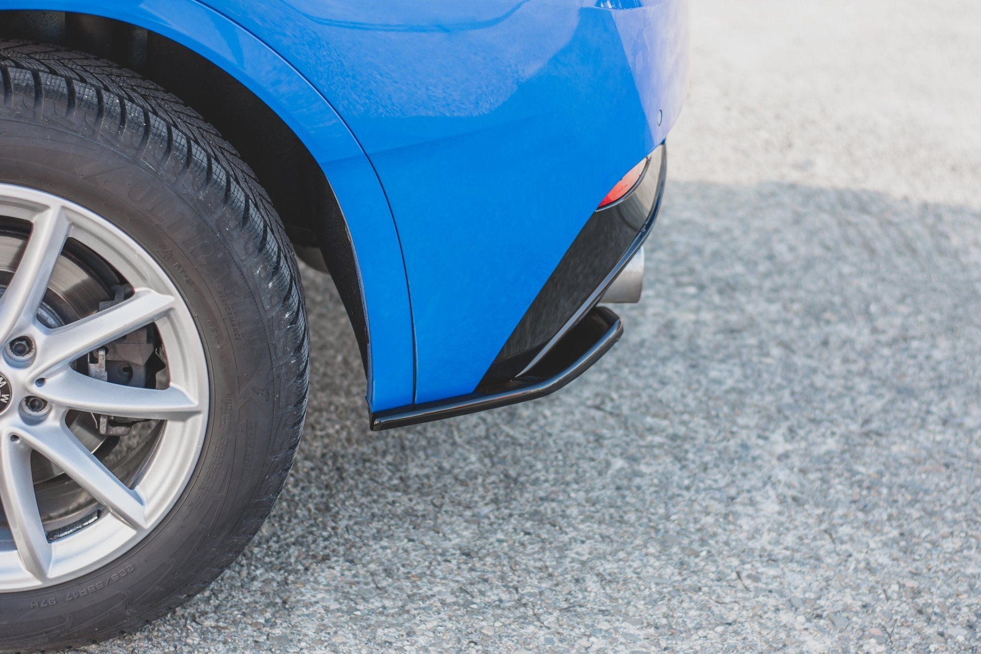 Flaps Heckansatz Diffusor für BMW X2 F39 M-Paket